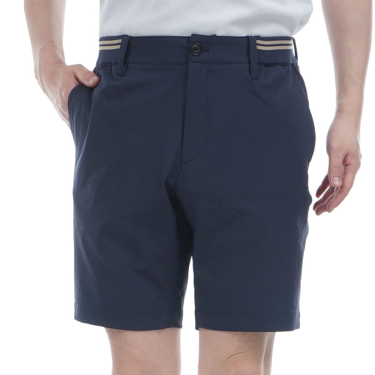 [ピン アパレル] メンズ ショートパンツ (吸水速乾性) / ゴルフ / 621-5132301 120_ネイビー M(4.0)