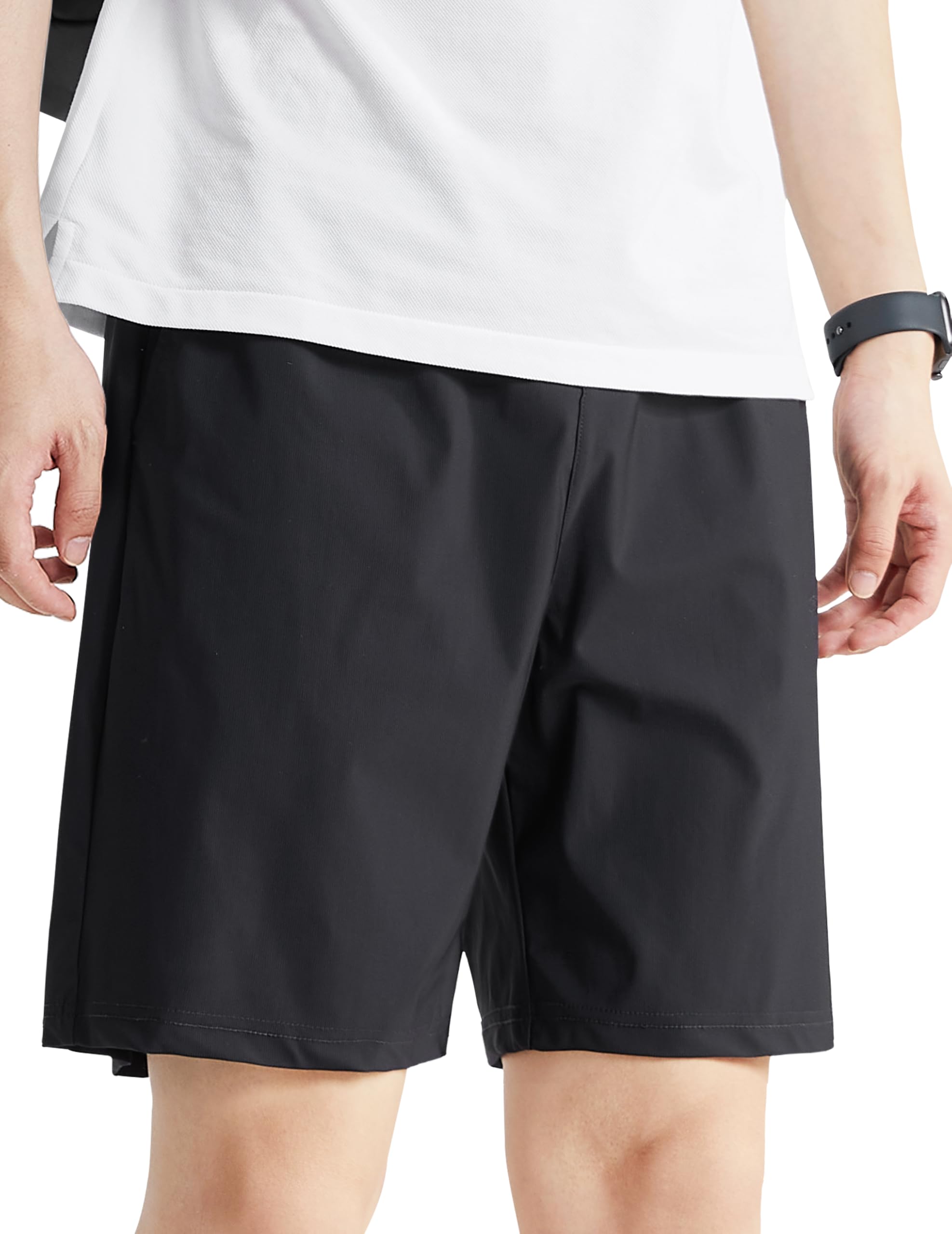 ハーフパンツ メンズ スポーツ ストレッチパンツ 接触冷感 半ズボン 通気 吸汗速乾 スウェットパンツ トレーニング カジュアル 登山 夏 101 Air