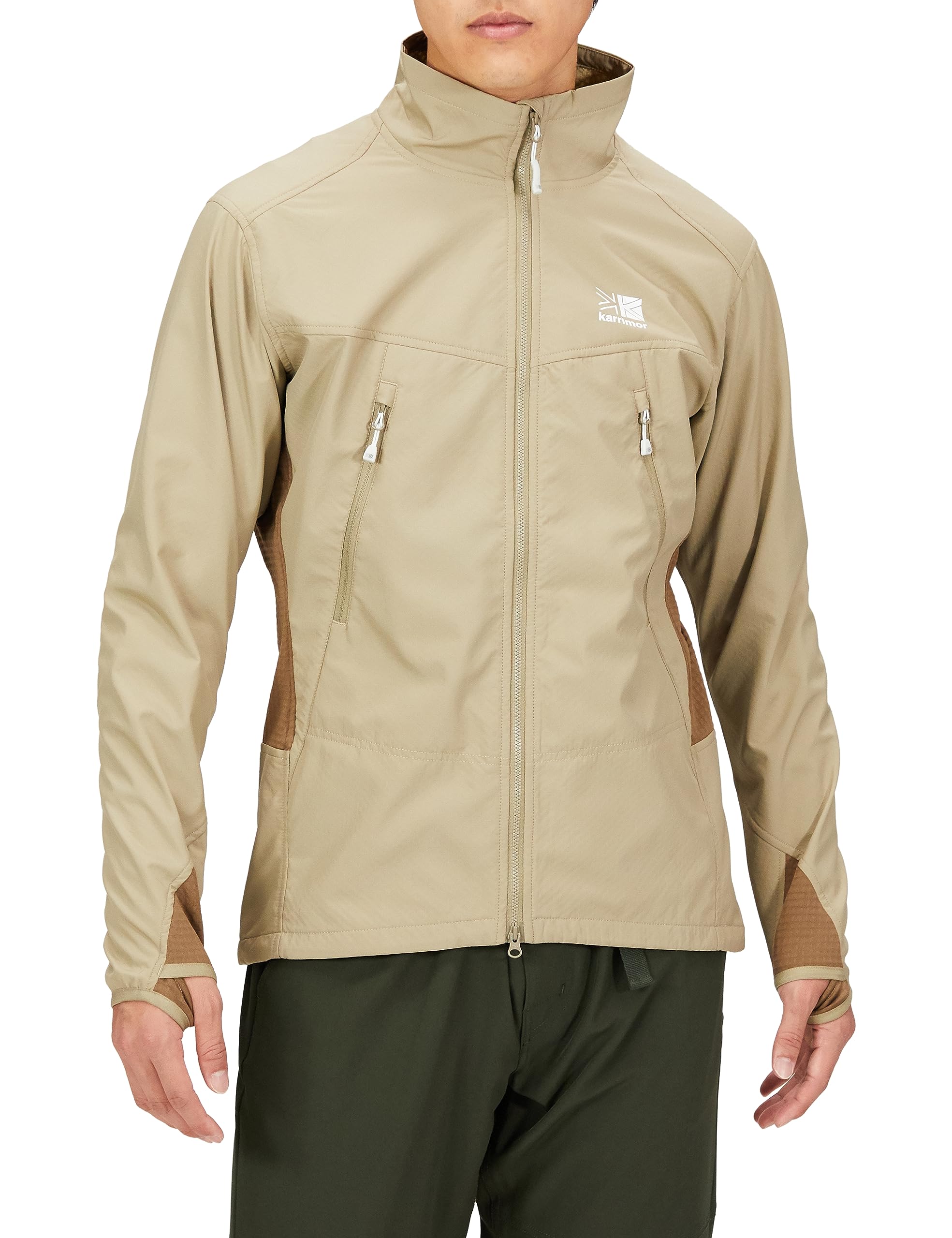 active breath zip-up 登山 オクタ 保温