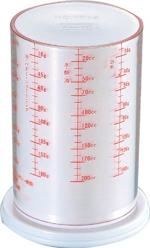 タイガークラウン 計量カップ クリア 白 76×103mm PC計量カップ エトナ ポリエチレン 多用途 スリキリ1..