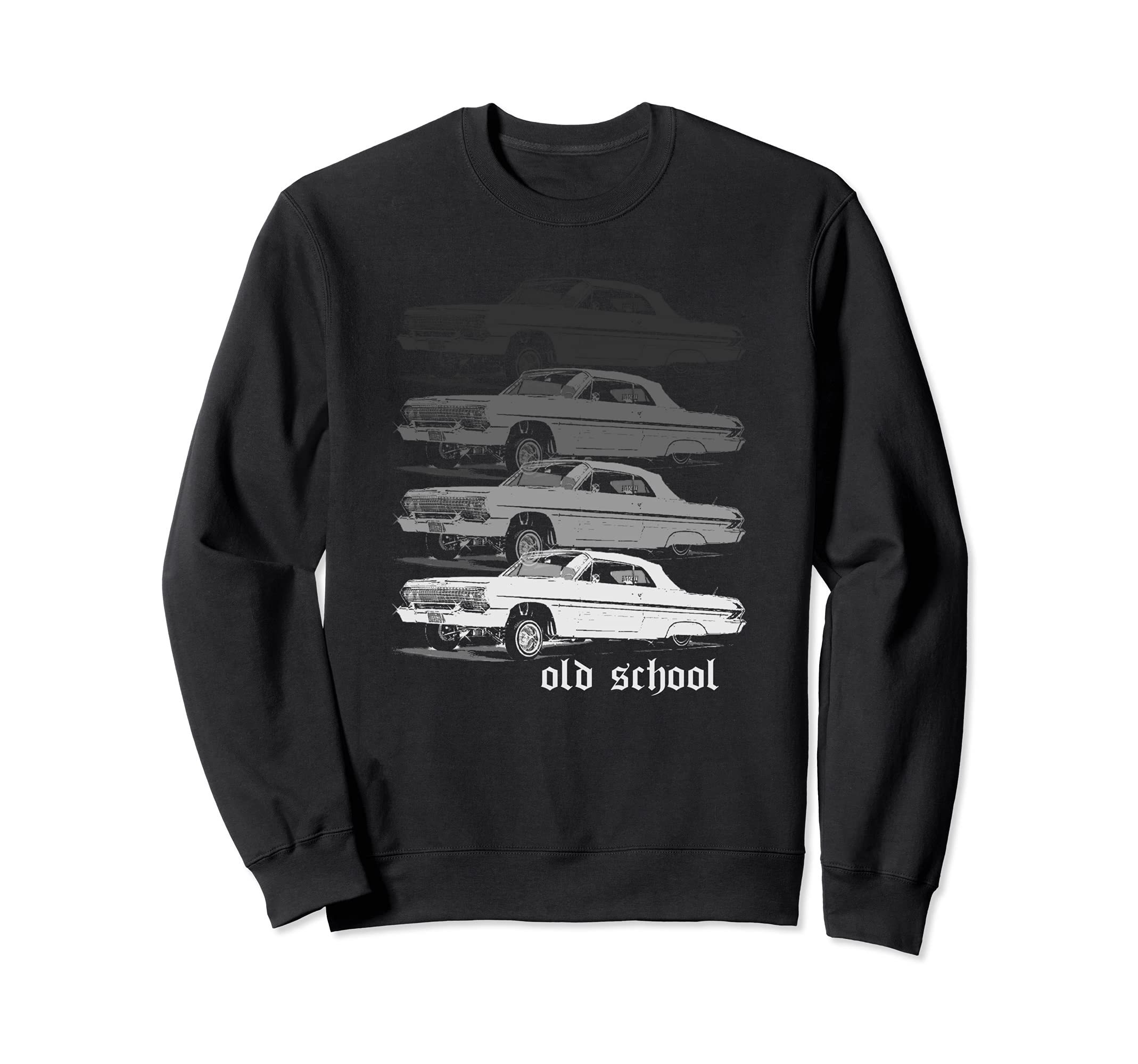 Old School Lowrider Tシャツ メンズ Cholo Gangster Clothing トレーナー