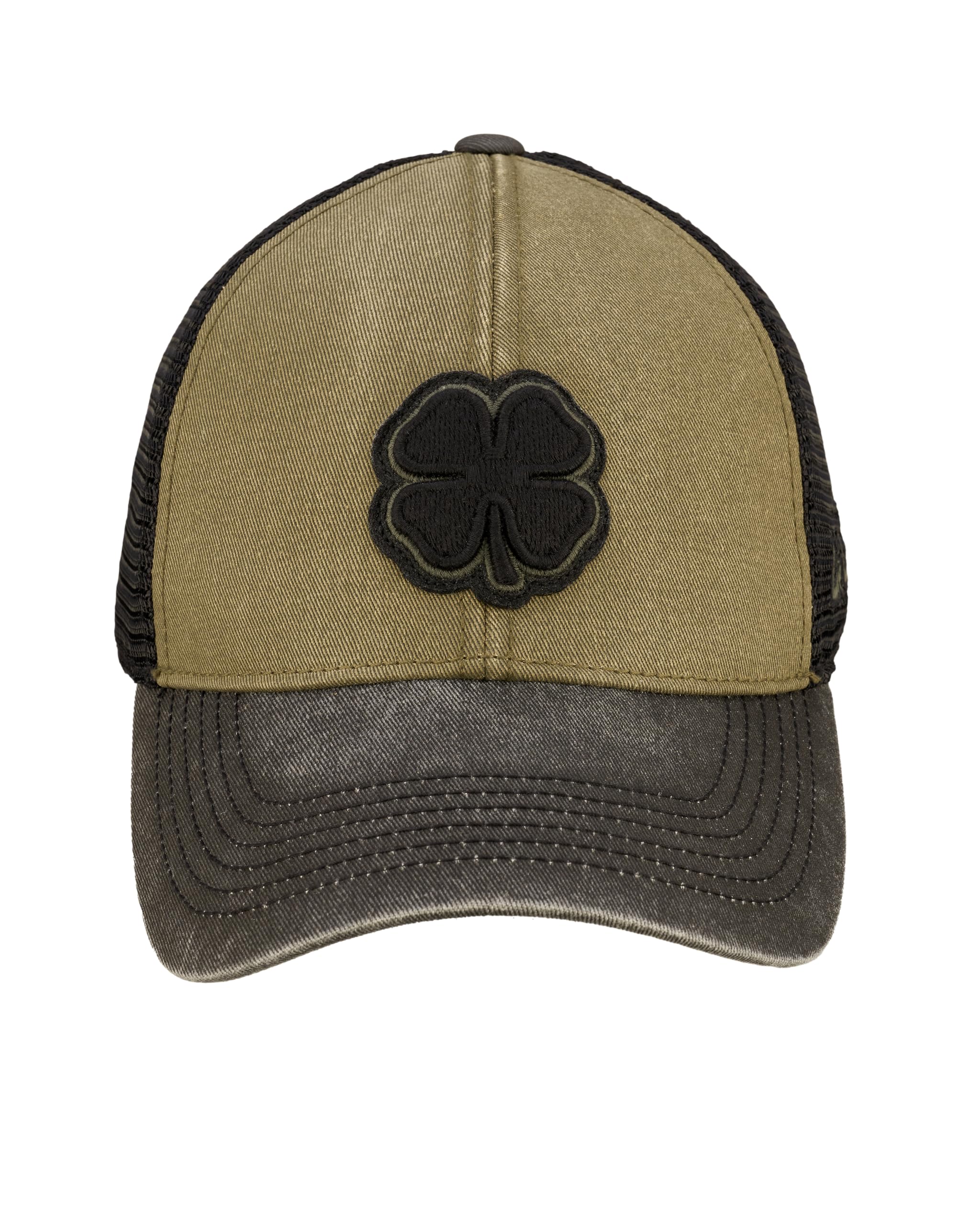 [ブラッククローバー] キャップ TWO TONE VINTAGE 32 BLACK/ARMY GREEN/BLACK MESH