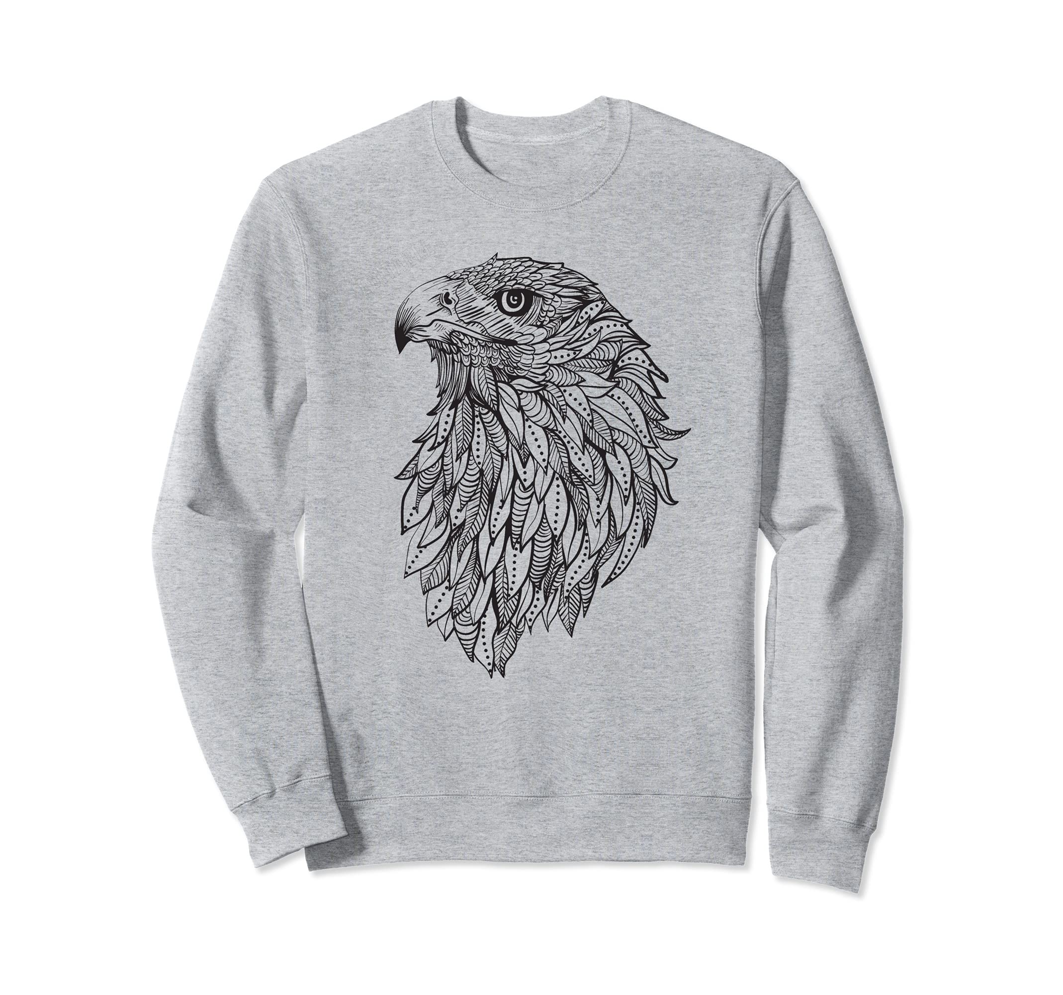 Eagle Head Patriotic USA アメリカン プライド アメリカ ギフト トレーナー