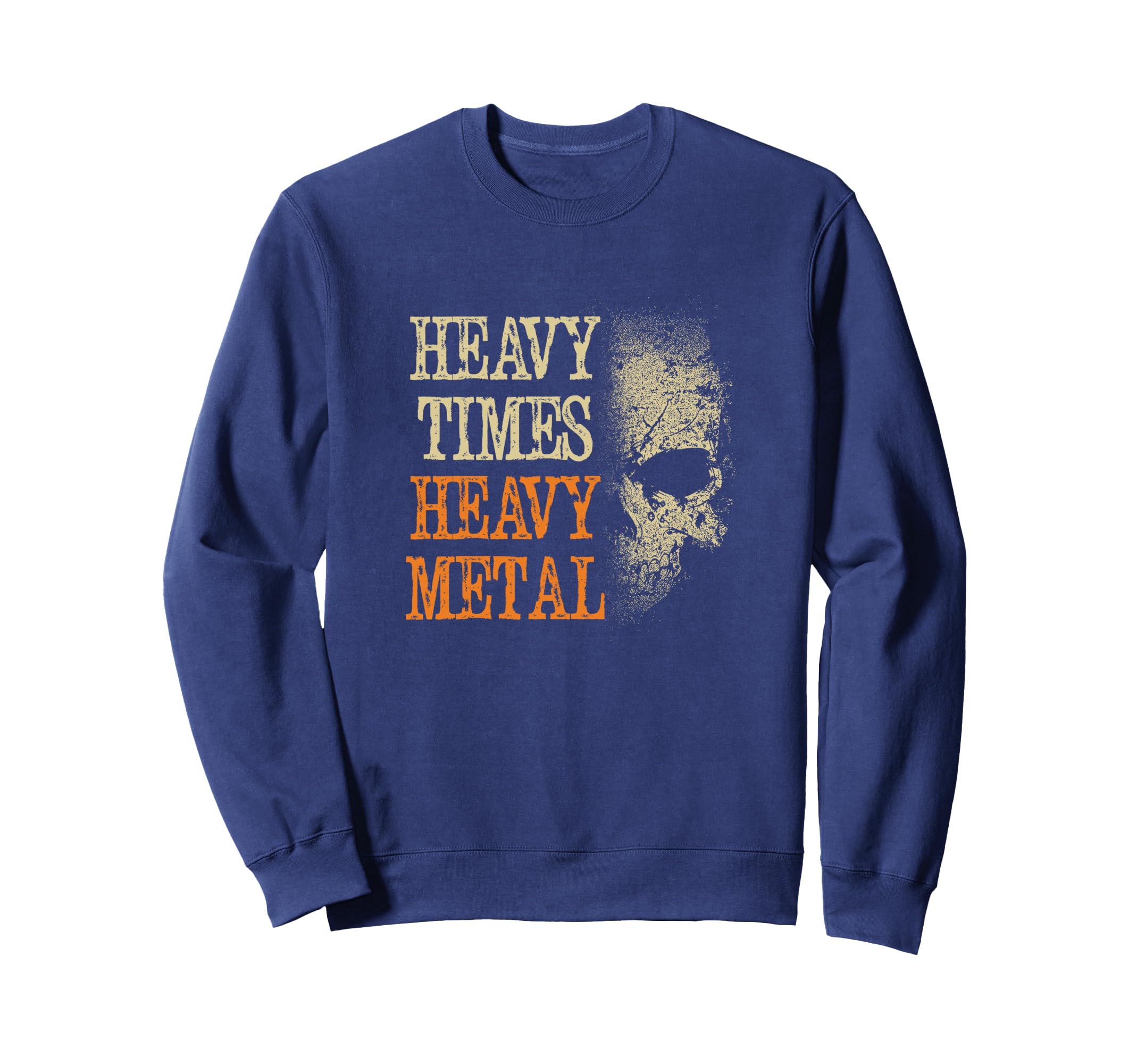 Skull Heavy Times ヘビーメタル トレーナー