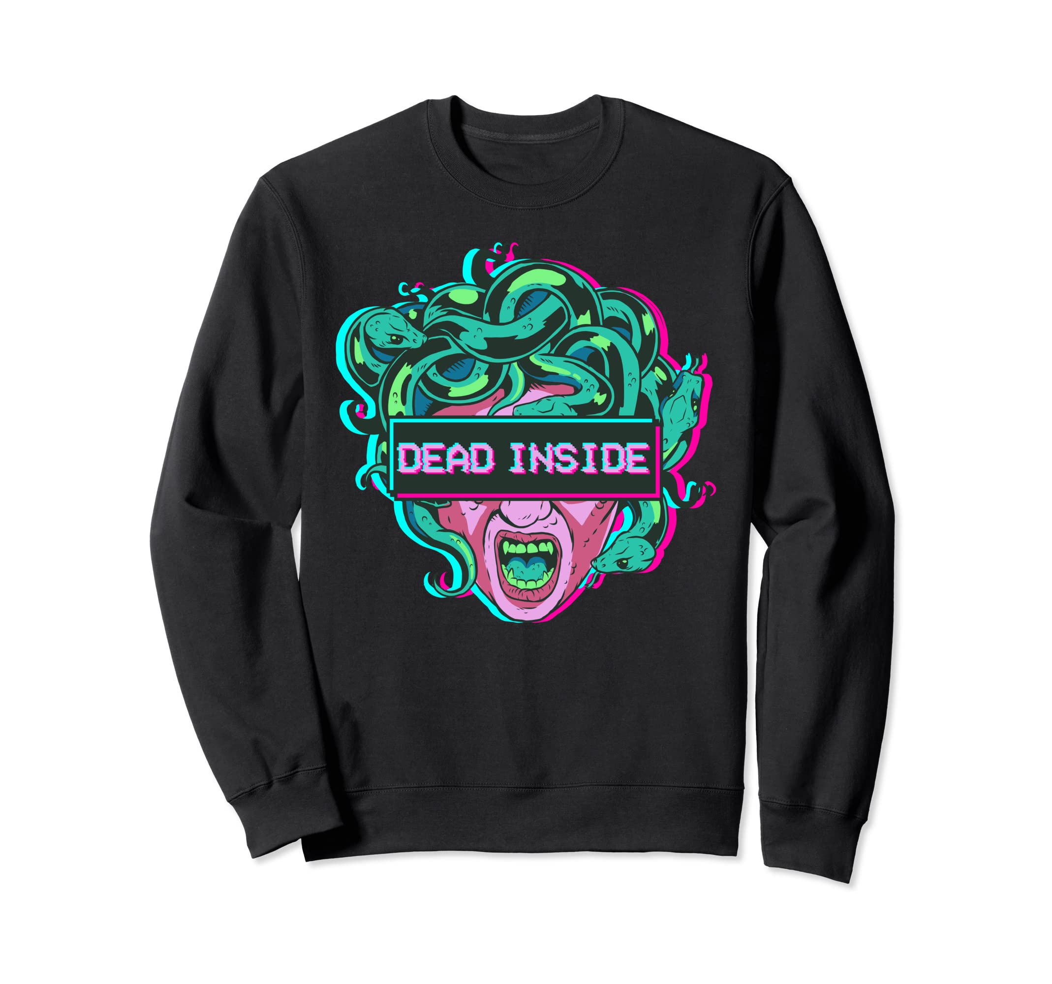 Dead Inside Medusa Snake Lover Gorgon Greek Mythology トレーナー