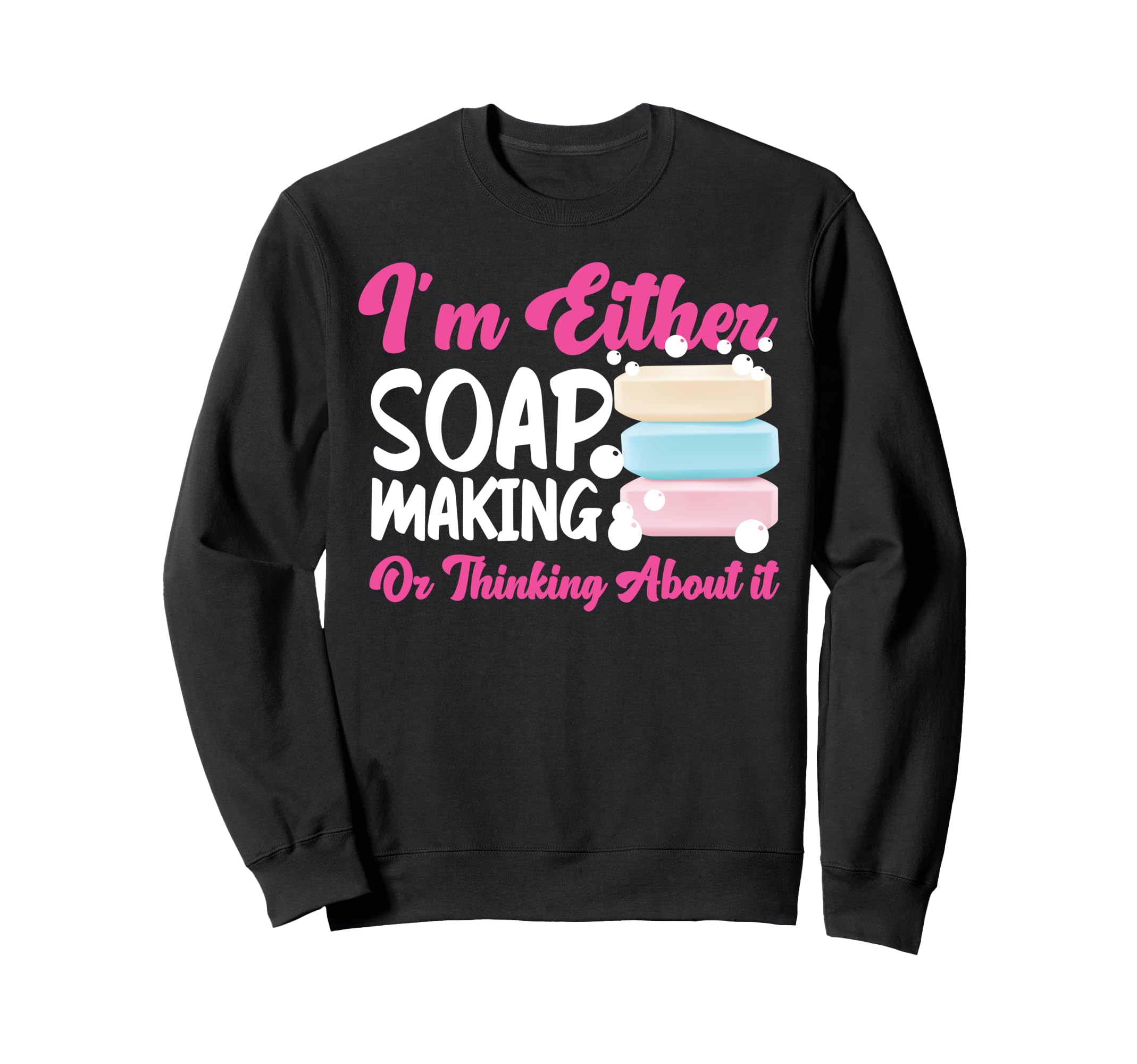 せっけん作り クラフト 石けん作りや思いのどちらかだ トレーナー