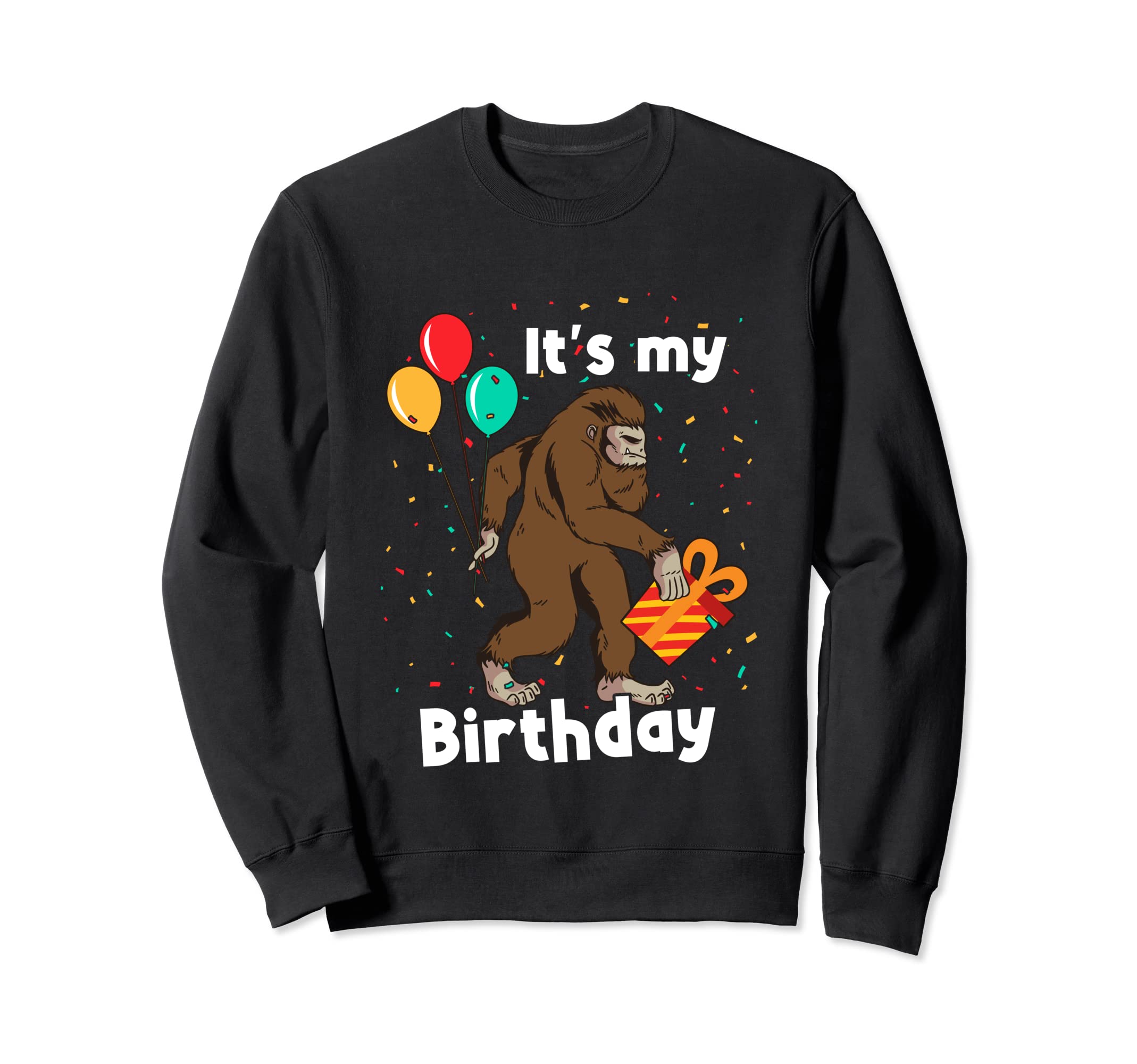 Bigfoot Party Supplies It's My Birthday サスカッチ クルー トレーナー