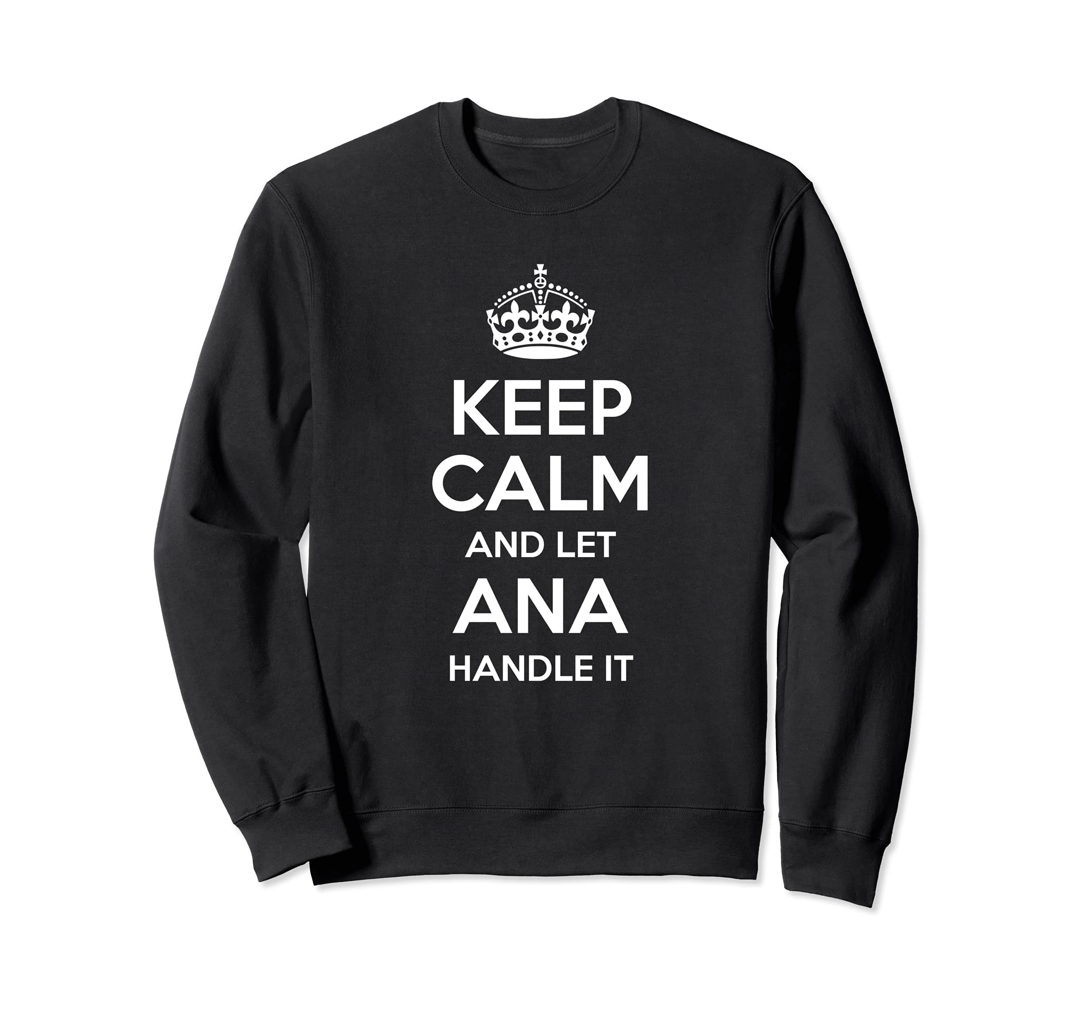 ANA Keep Calm 名前入りファニーバースデーギフトアイデア トレーナー