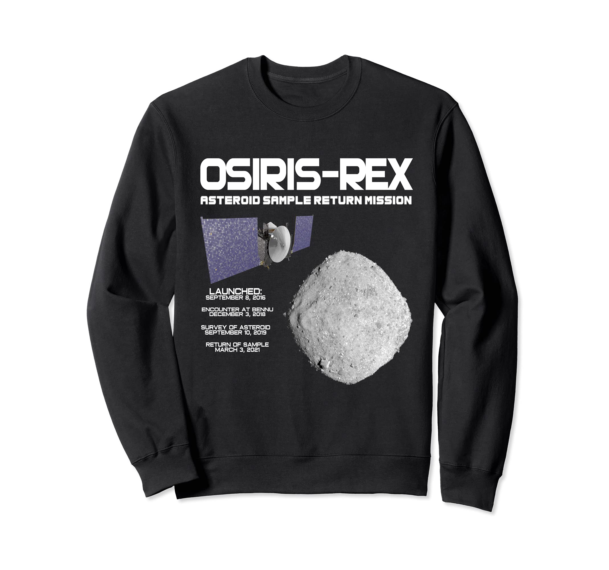 オシリス・レックス・ミッション・トゥ・ベンヌ小惑星 トレーナー