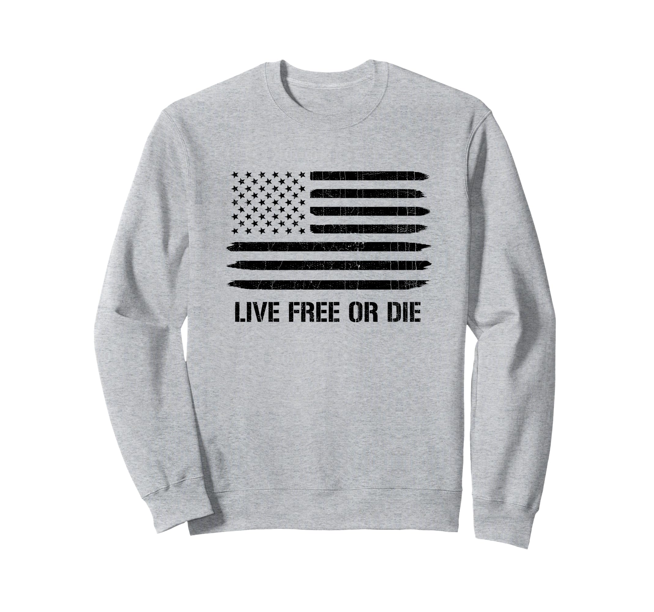 Live Free or Die 2nd Amendment アメリカ国旗 トレーナー