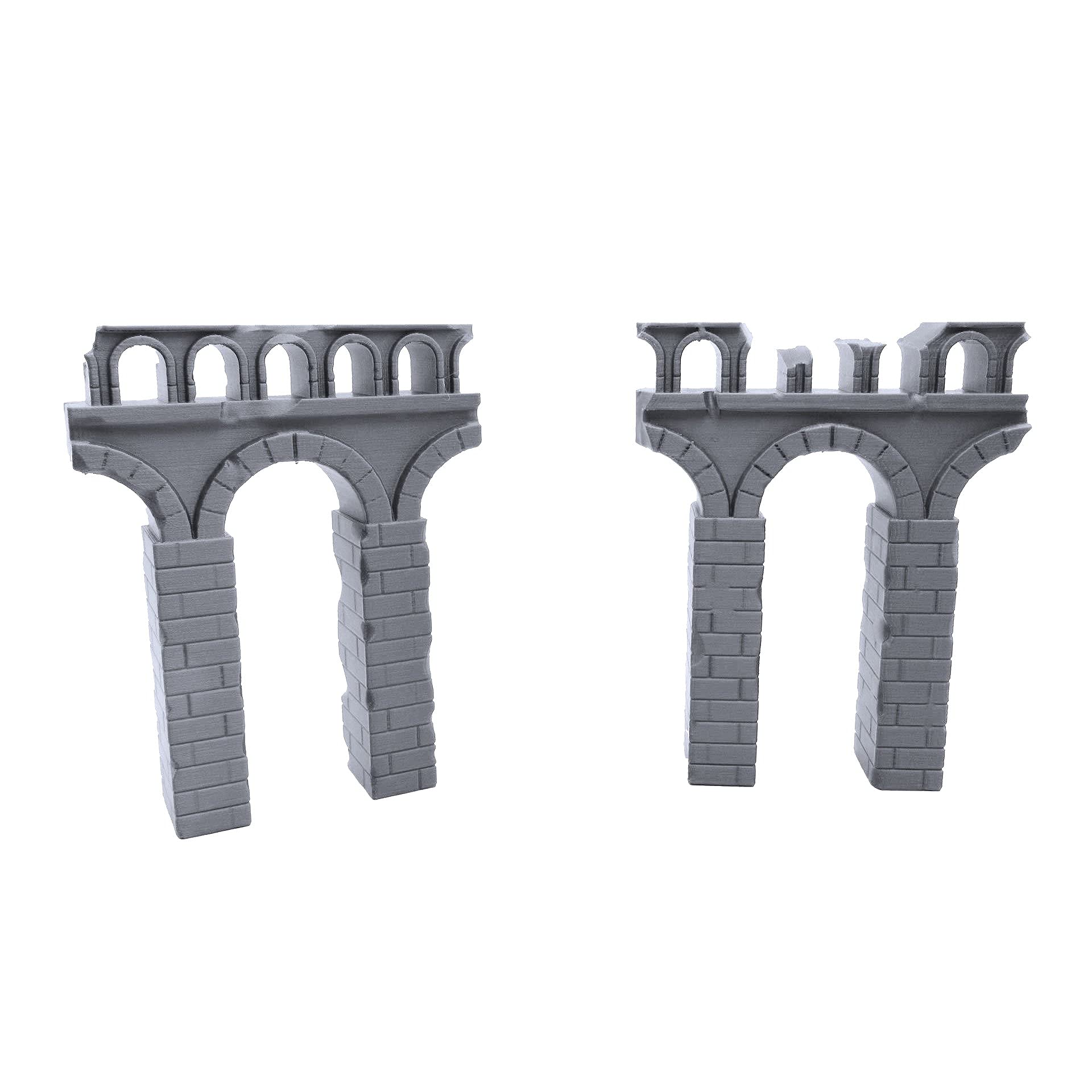 EnderToys 破壊されたローマ水道 地形風景 卓上用 32mm ミニチュア ウォーゲーム 3Dプリント 塗装可能