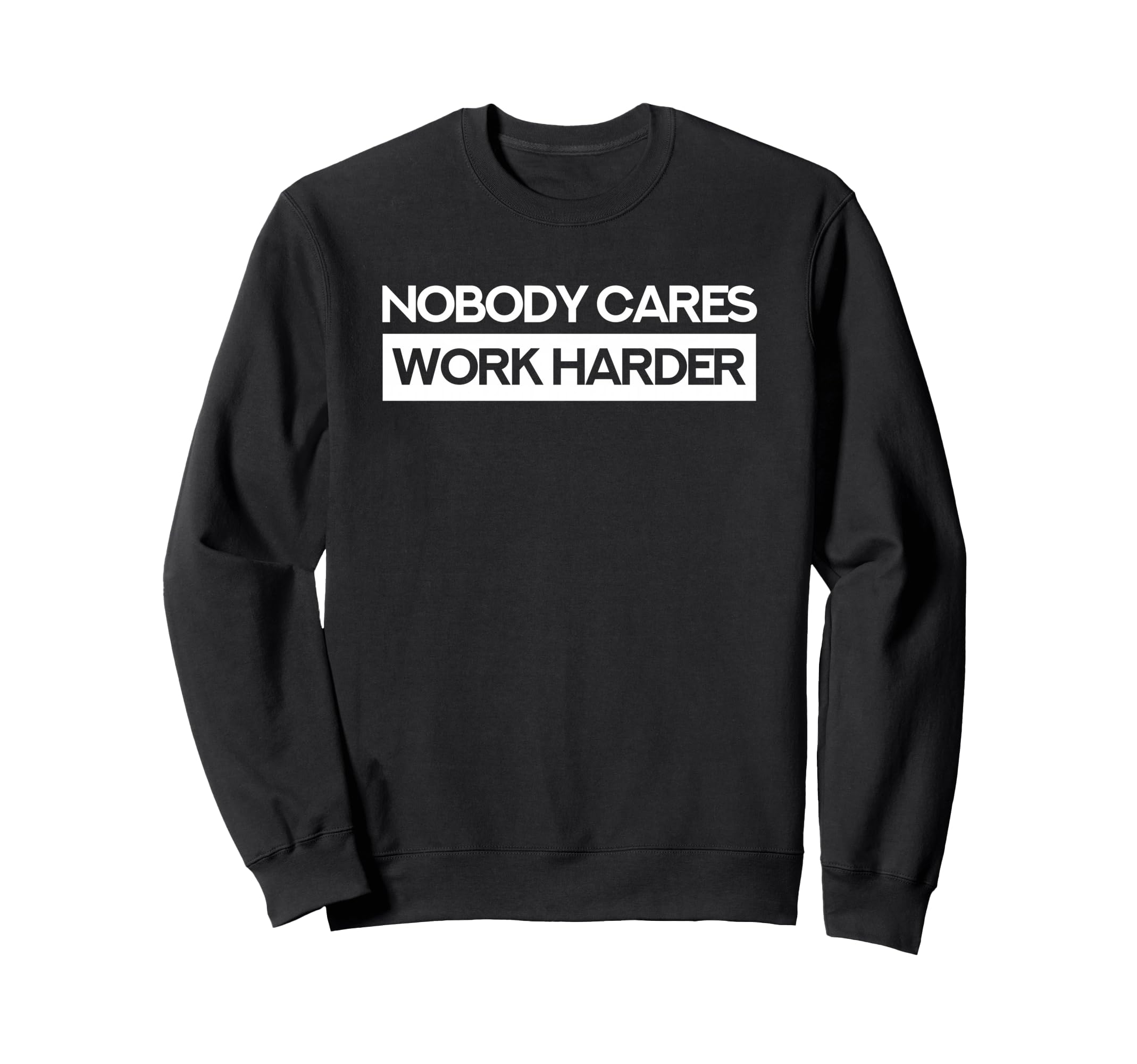 Nobody Cares Work Harder Fitness Workout Gym トレーナー