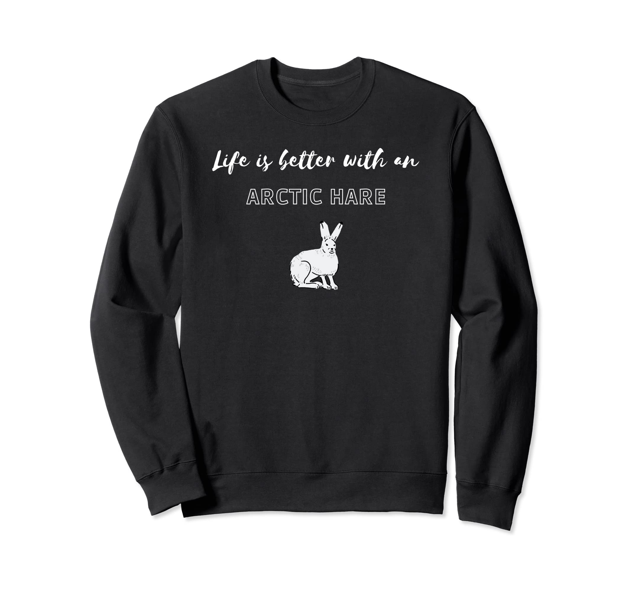 北極ウサギのいる生活はもっと良くなる Lepus Arcticus トレーナー