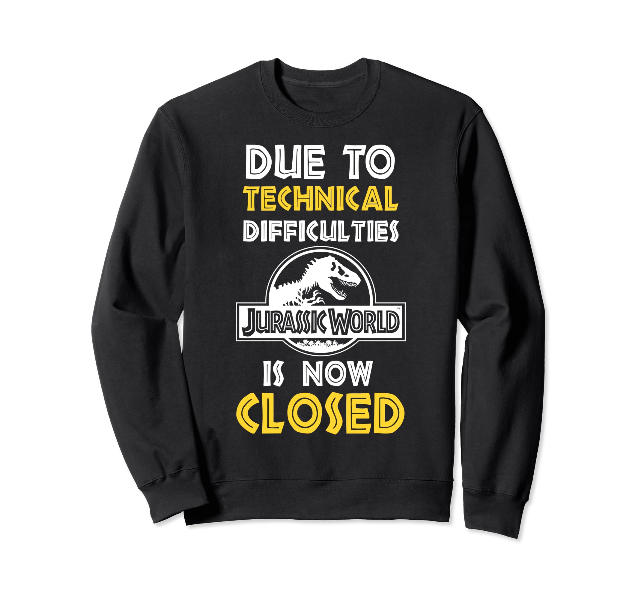 Jurassic World Technical Difficulties Sign トレーナー
