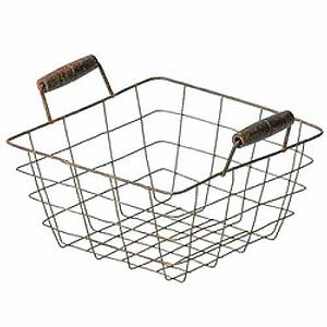 Storage Box - ちどり産業 ワイヤーバスケット 丸型20cm 55-72