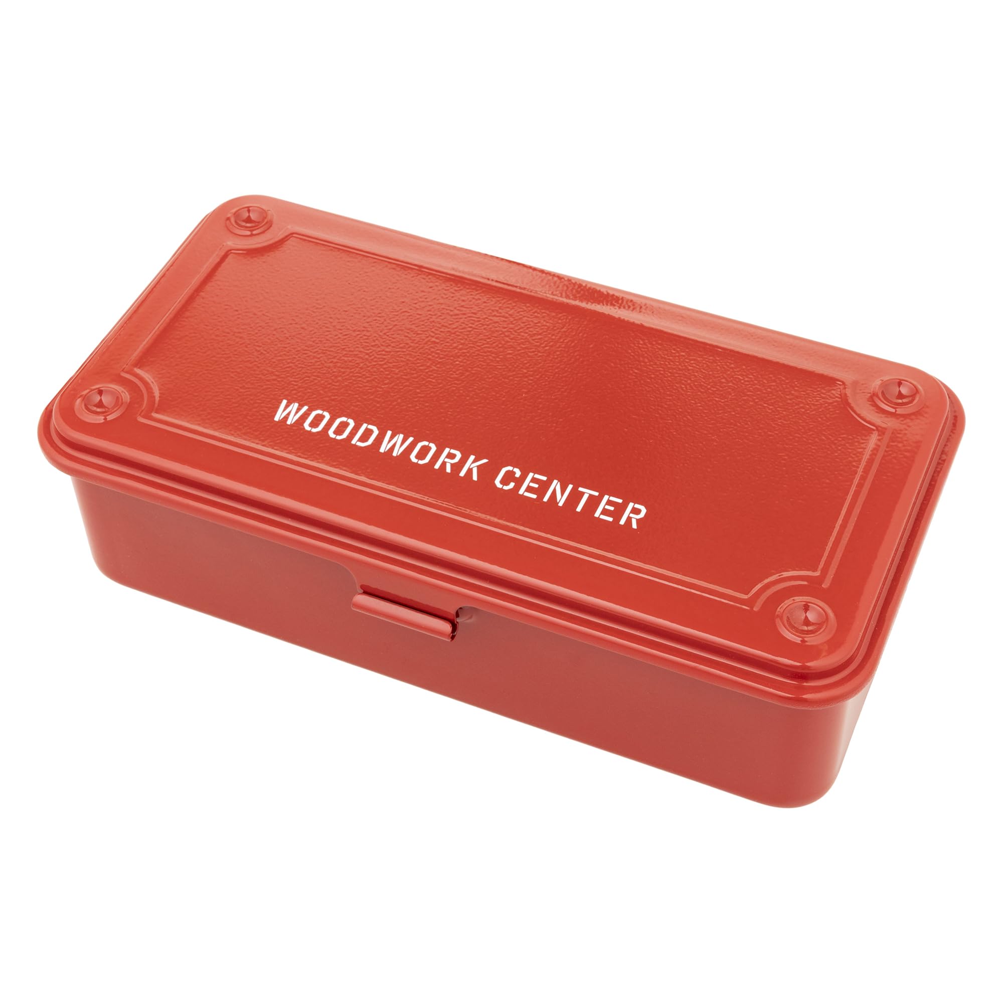 WOODWORK CENTER (ウッドワークセンター) WWCツールBOX 工具箱 レッド 190×95×50mm...