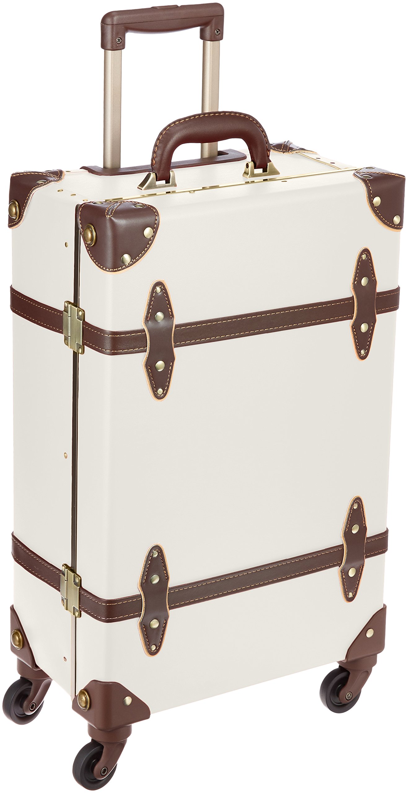 シフレ トランクケース ユーラシアトランク 36L 63cm 3.8kg アイボリー/ブラウン