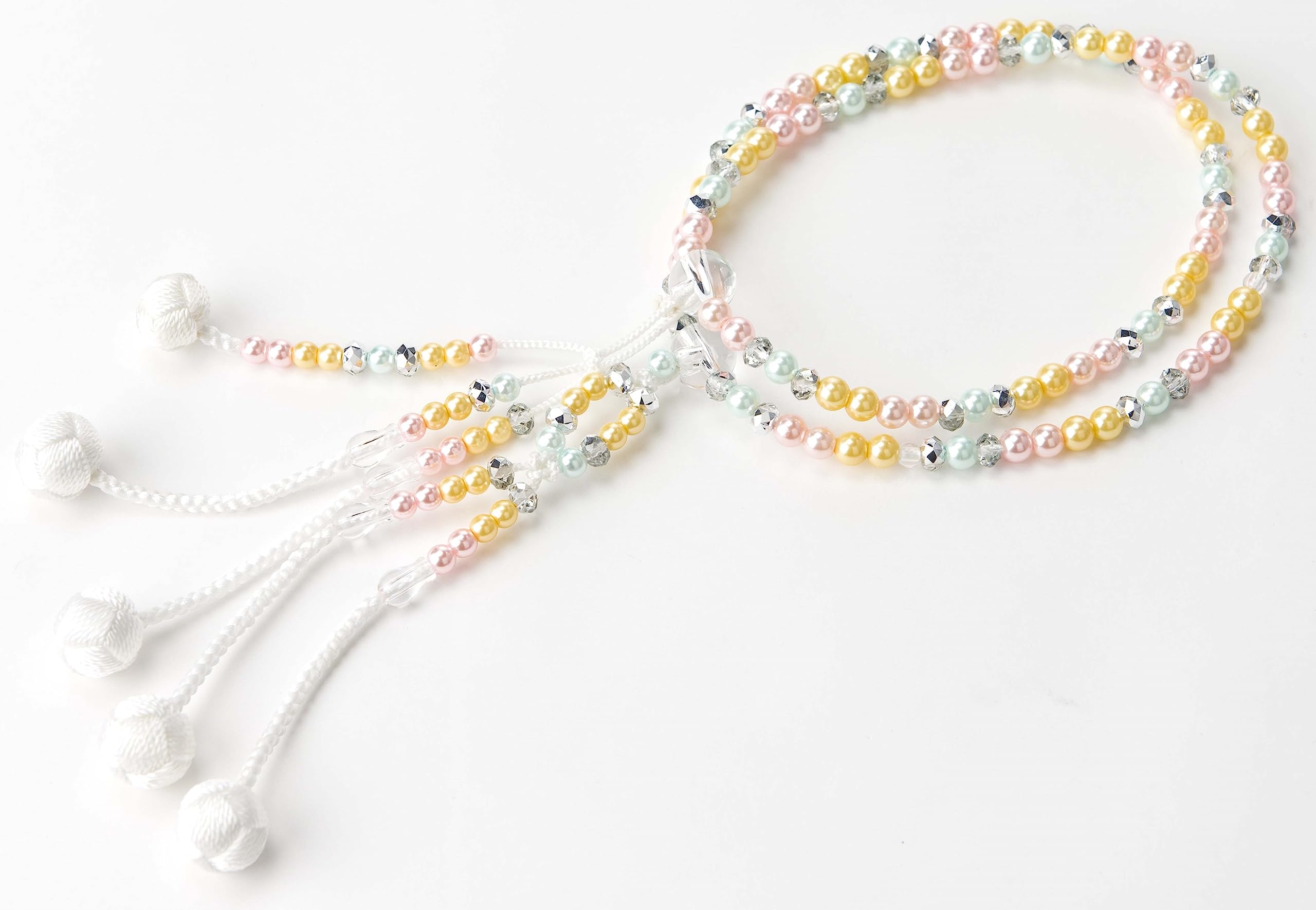 Other - 金剛堂 女性用念珠【ミックスパール】カラフル念珠数珠S8寸プラスチック製