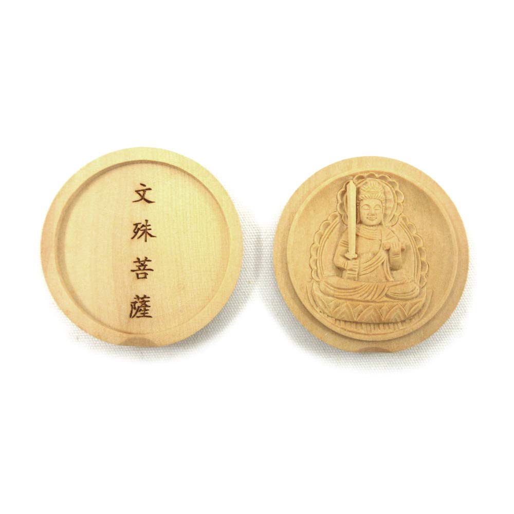 • サイズ/直径3.5cm • 材質：柘植（ツゲ） • 生産国：中国
