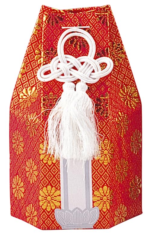 分骨袋 広金分骨袋 赤 [ 2.3寸壺用 ] | 仏具 仏壇用品 手元供養 骨壷用