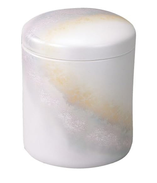 Urn - 九谷焼 骨壺 九谷焼／九谷 やすらぎ [ 4寸 ] | 仏具 仏壇用品 手元供養 骨壷