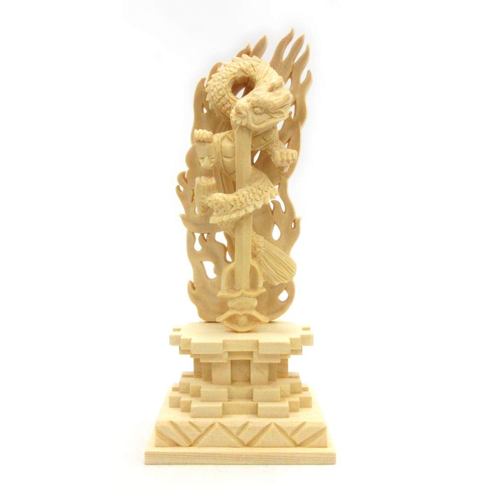 • サイズ/総高16.5cm、幅7.5cm、奥行き4.5cm • 材質：桧木（ヒノキ） • 生産国：中国