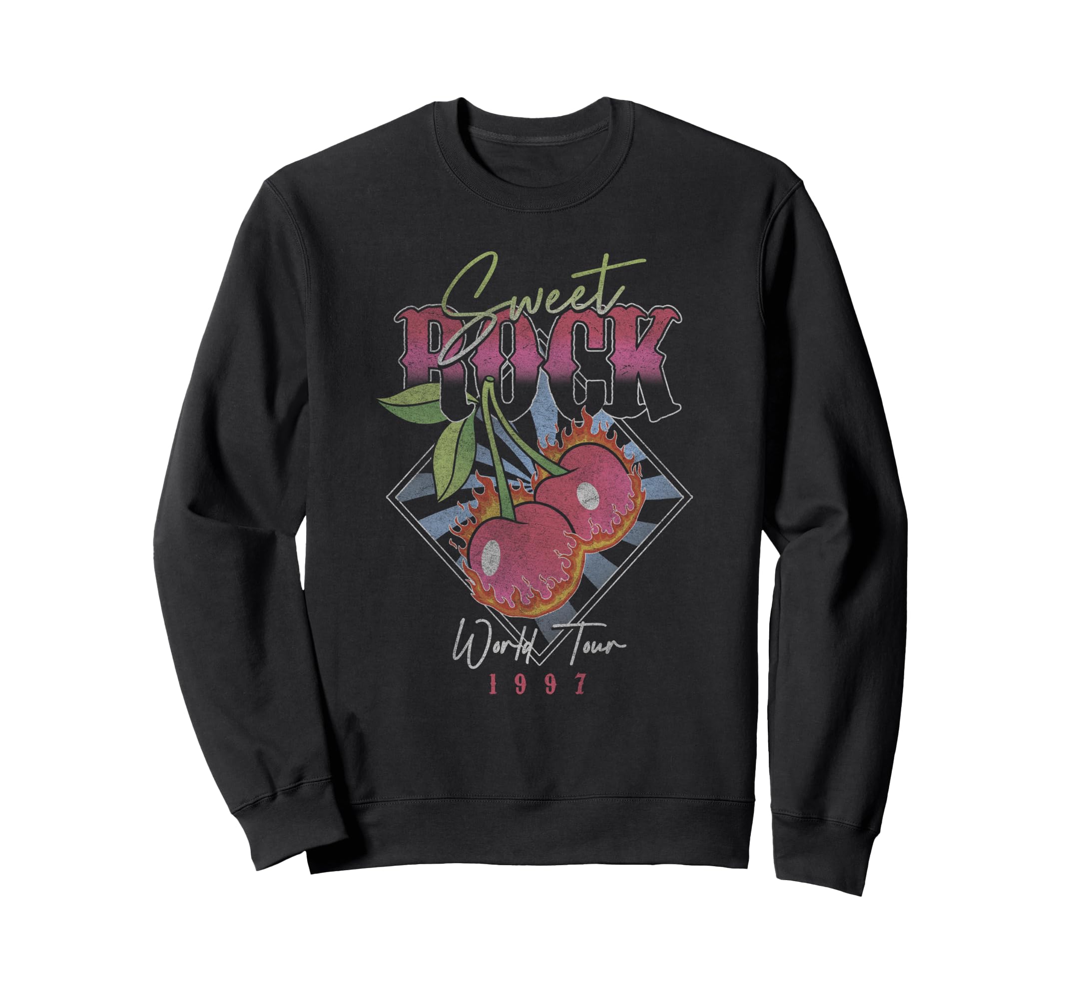 Sweet Rock World Tour 1997 Flaming Cherries トレーナー