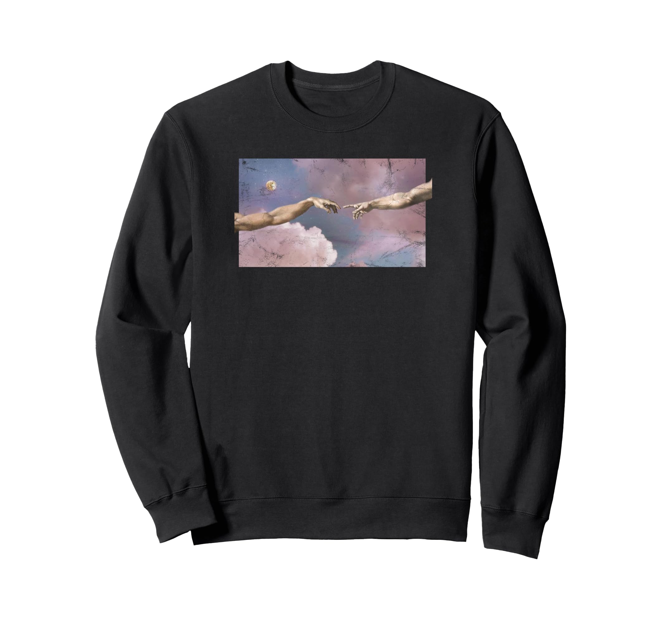 Trendy Michelangelo Sistine Chapel Famous Painting トレーナー