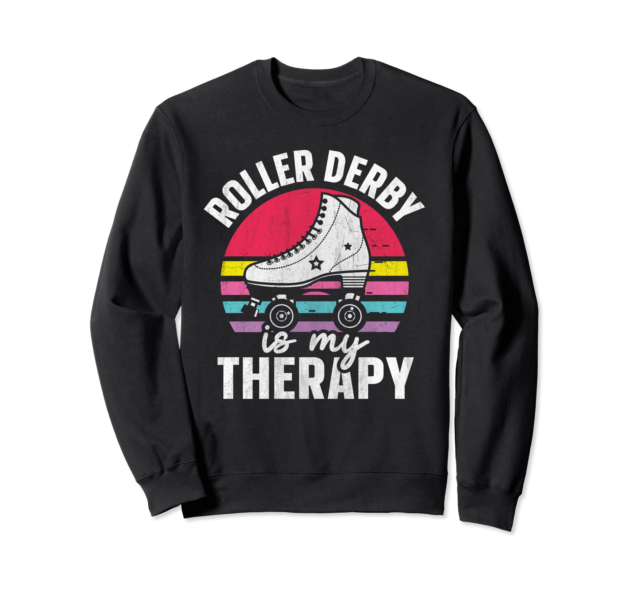 Roller Derby Is My Therapy レトロ 80年代 ヴィンテージ トレーナー