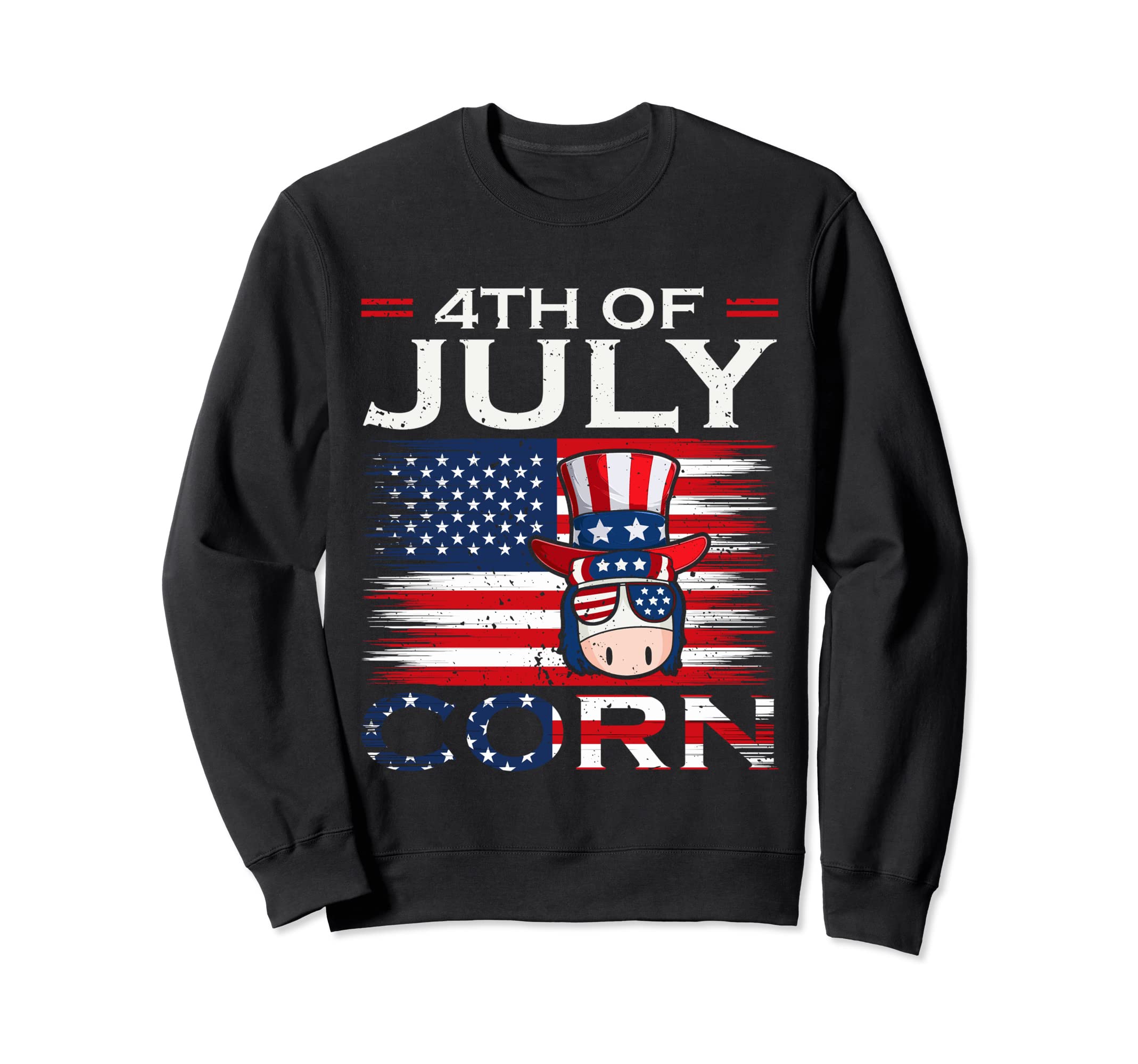 7月4日 とうもろこし アメリカ独立記念日 アメリカの祝日 トレーナー