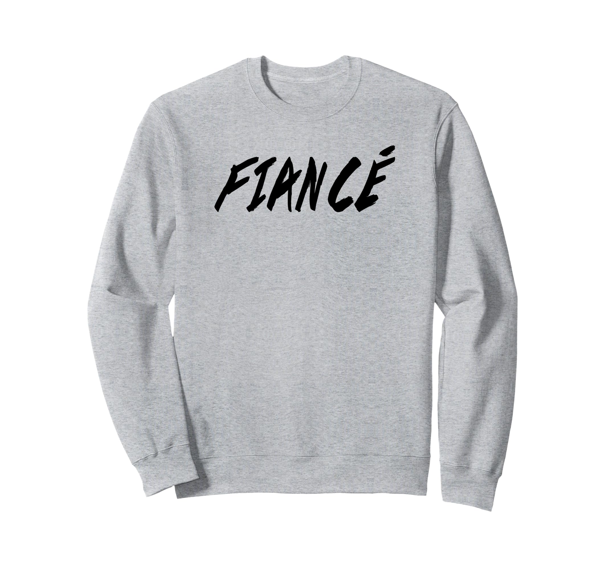 樂天商城 - Fiance Engagement Black Marker Font トレーナー