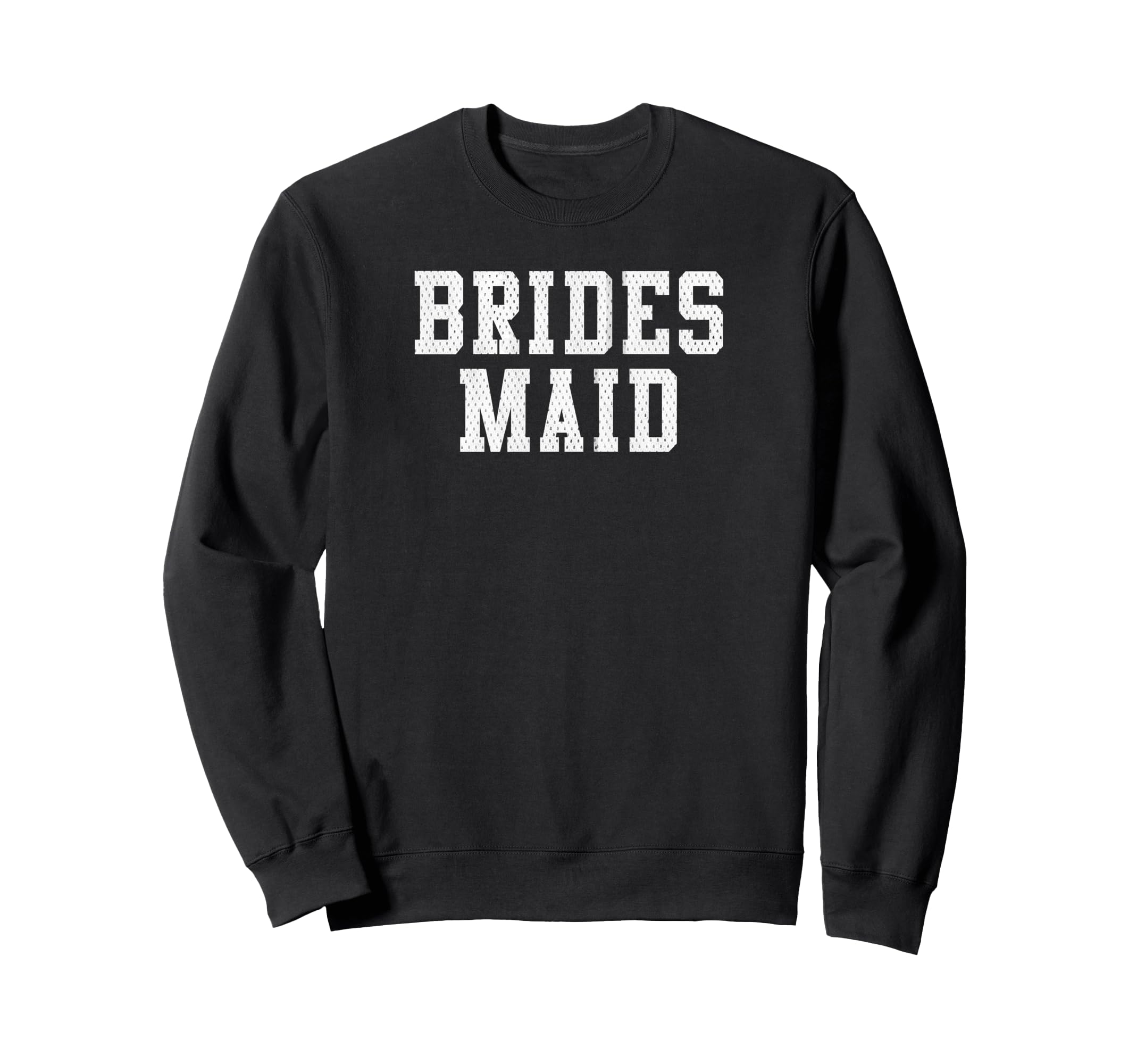 Wedding Bridesmaid Script Girly Sports Team Font トレーナー