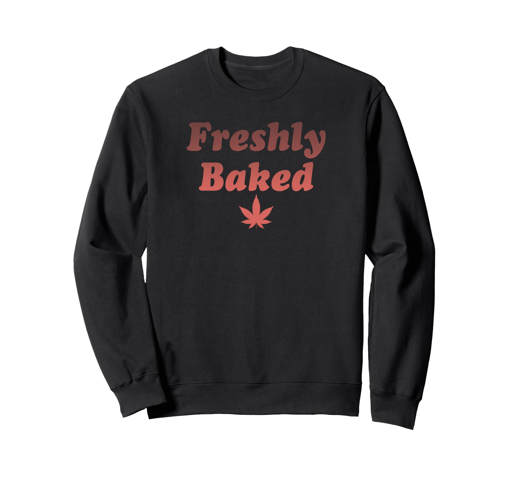 Freshly Baked Relax Pot Faded Font トレーナー