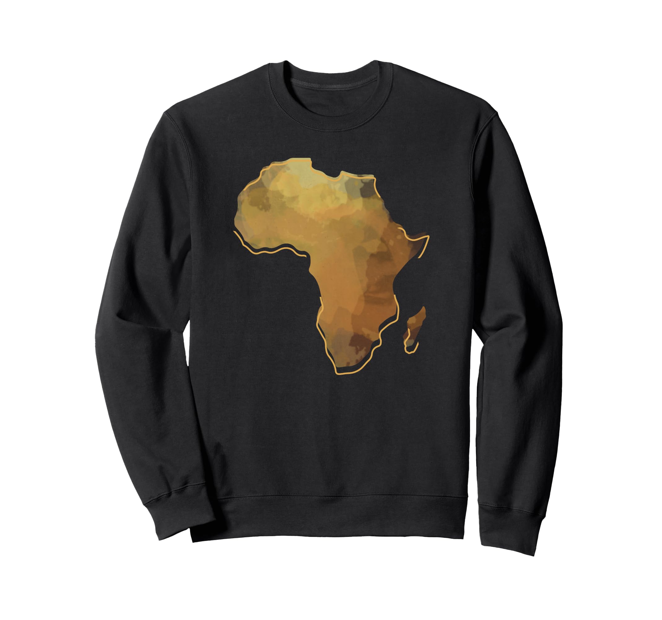 Gold Africa 3D Model Poster トレーナー