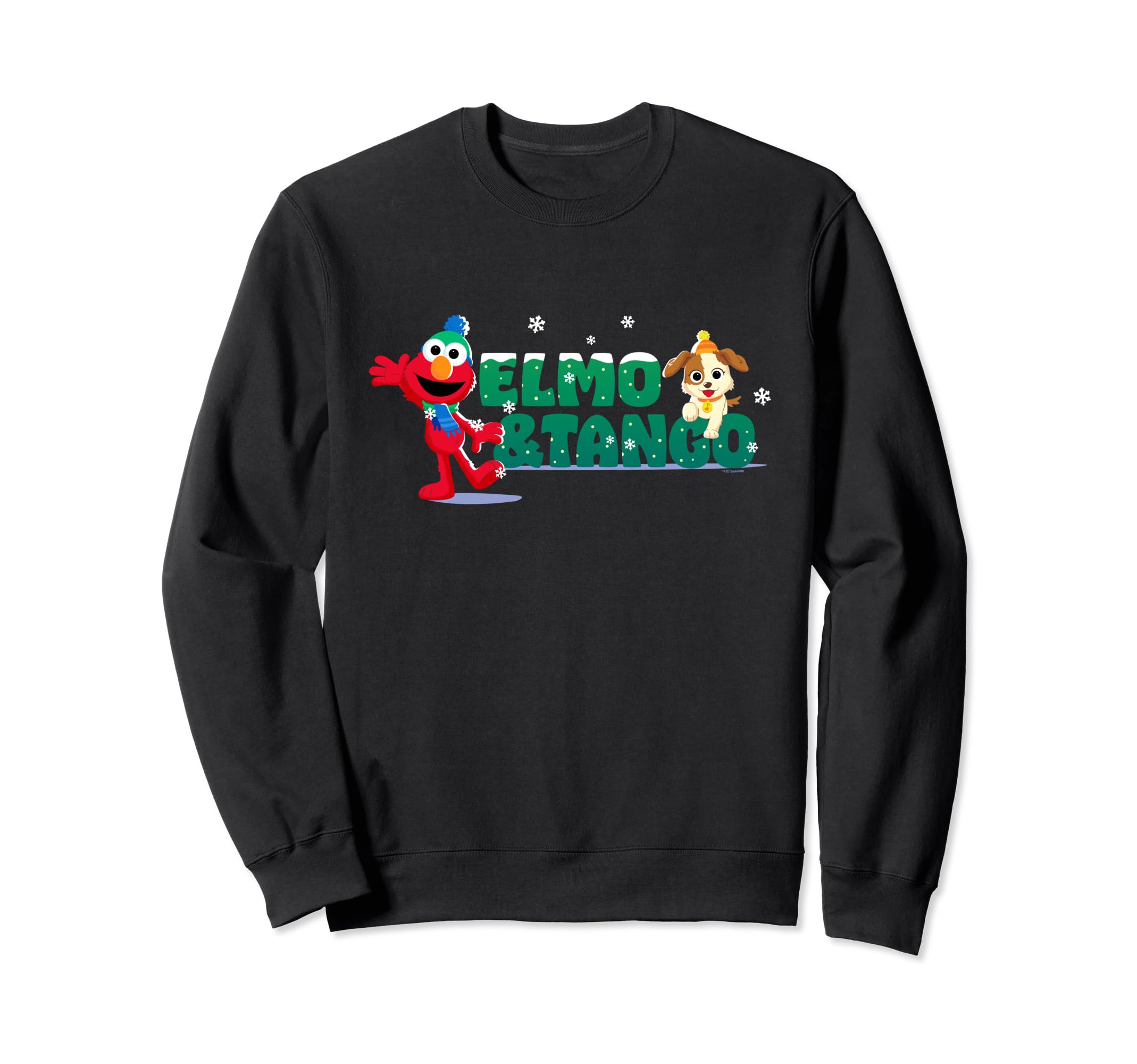 セサミストリートSesame Street Holiday Elmo And Tango Fun In The Snow トレーナー