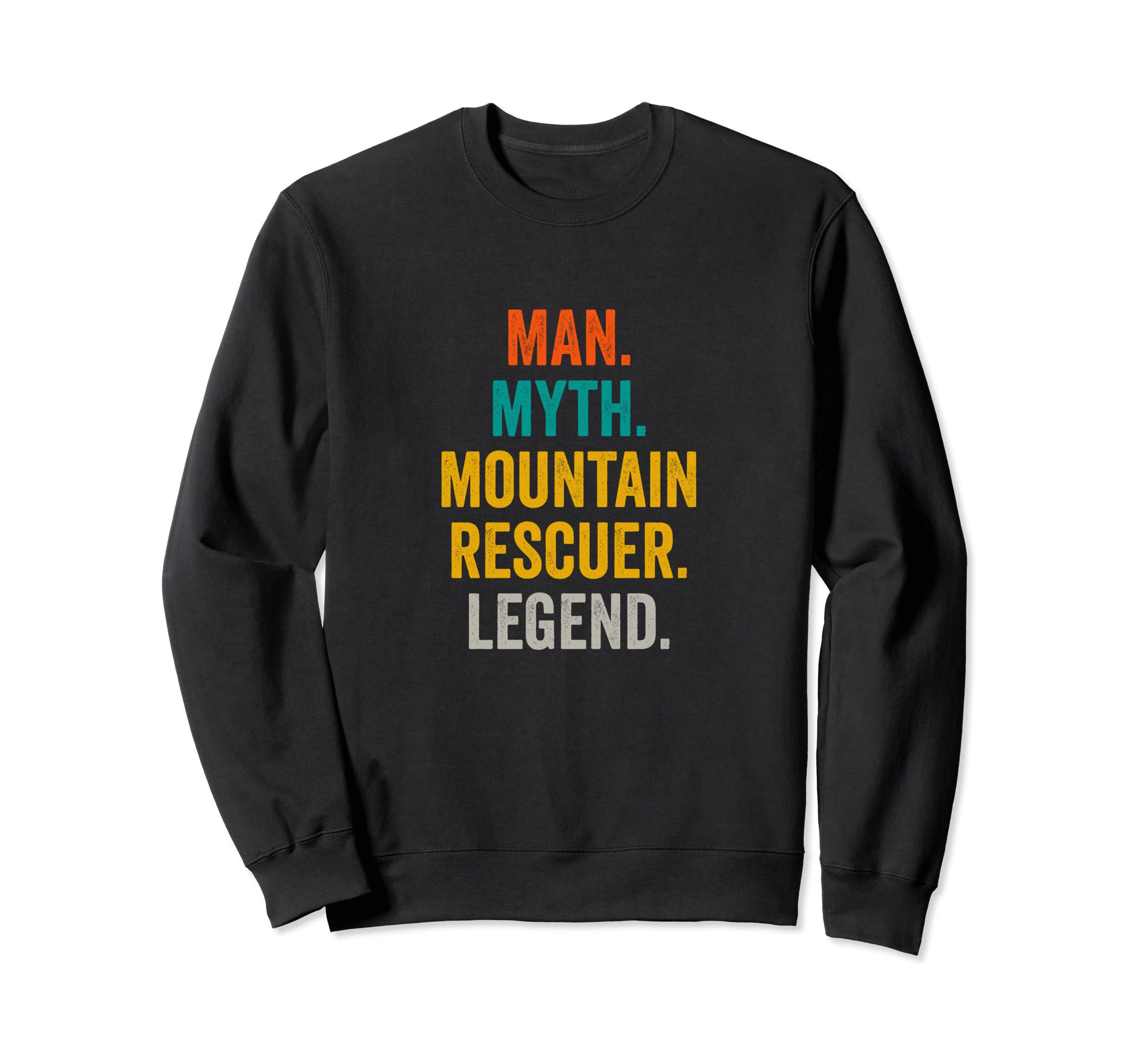 Man Myth Mountain Rescuer Legend-マウンテンレスキューチーム トレーナー