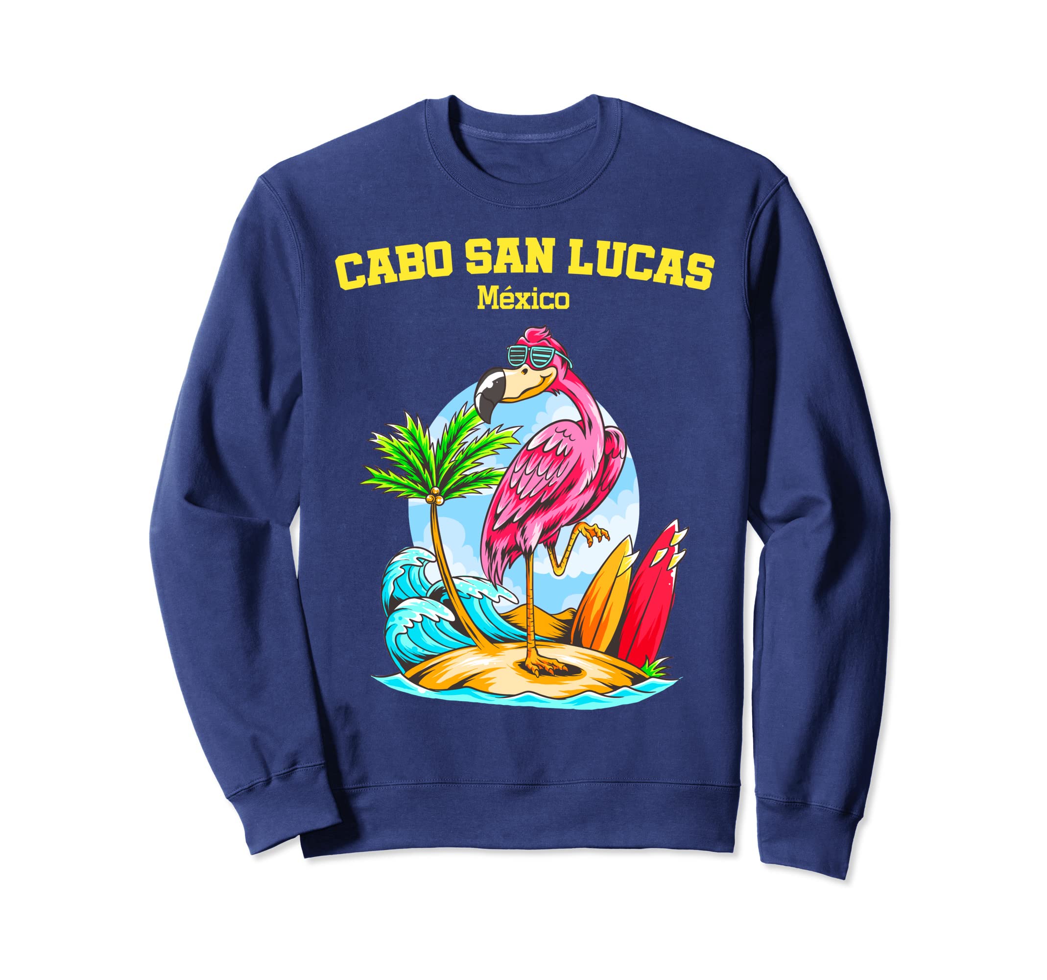 Cabo San Lucas メキシコ フラミンゴ サーフボード トレーナー