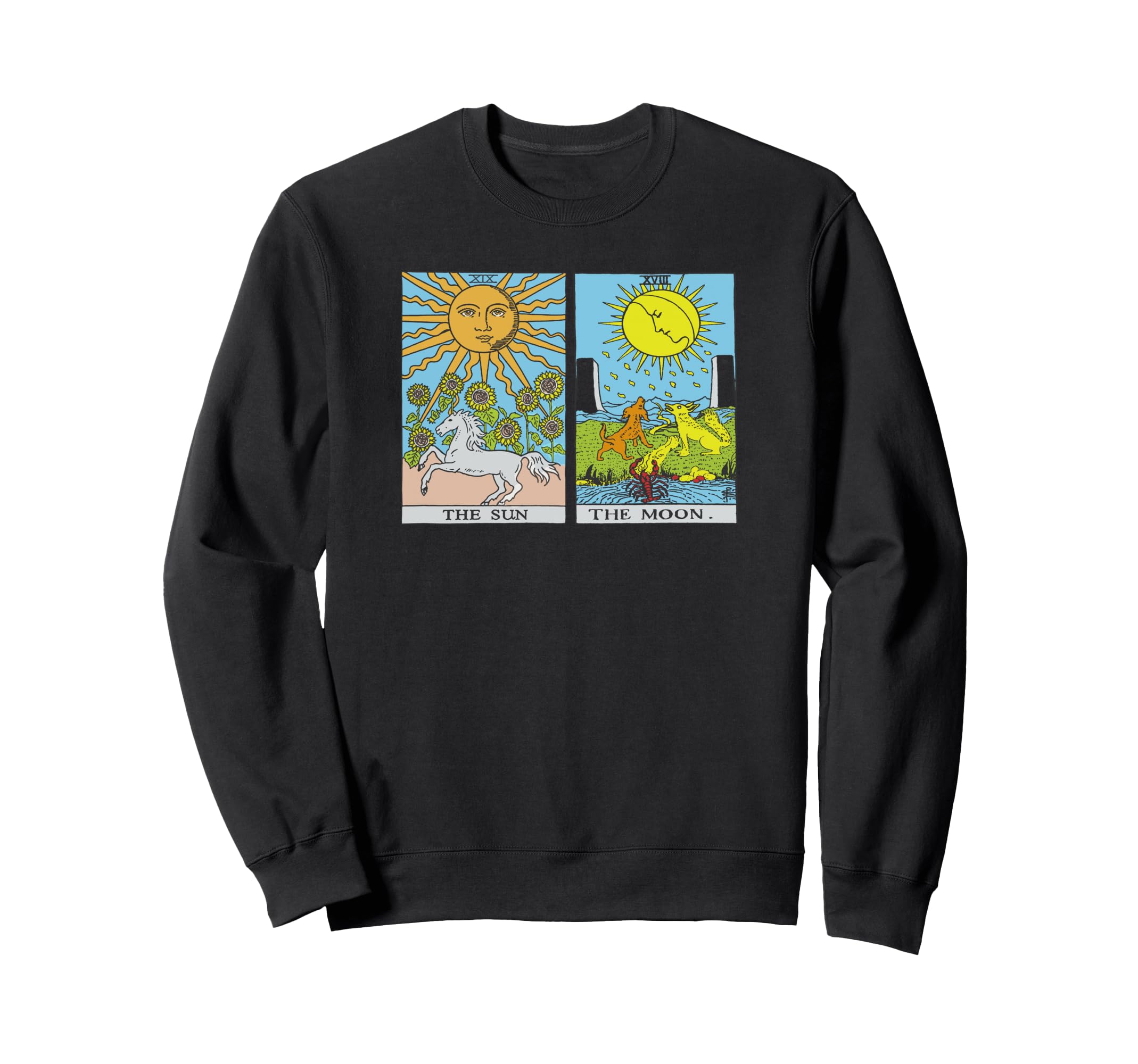 The Sun The Moon Tarot Cards Horse And Dog Wolf トレーナー