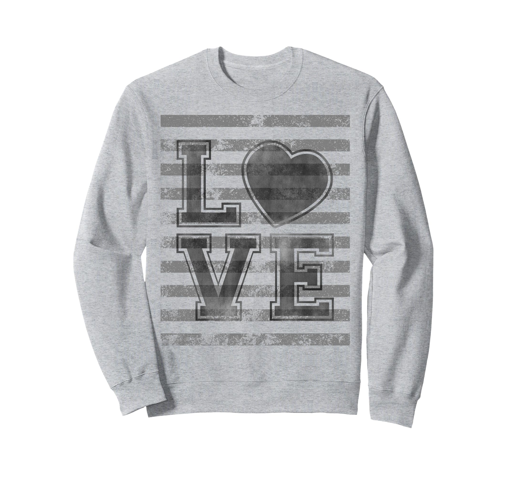 Rakuten - Heart Love Collegiate Vintage Stripes トレーナー