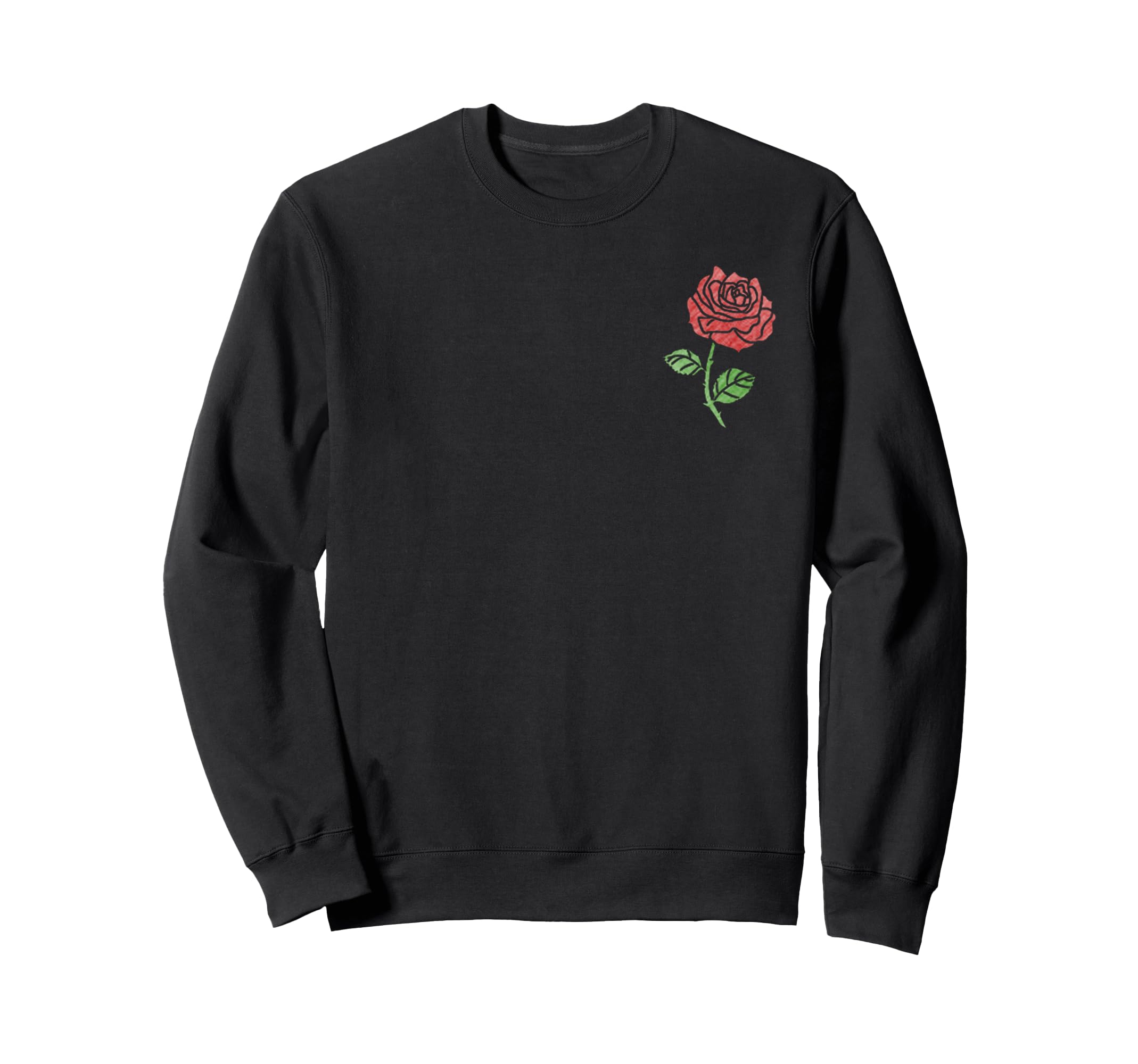 Rose Floral Pocket Logo トレーナー