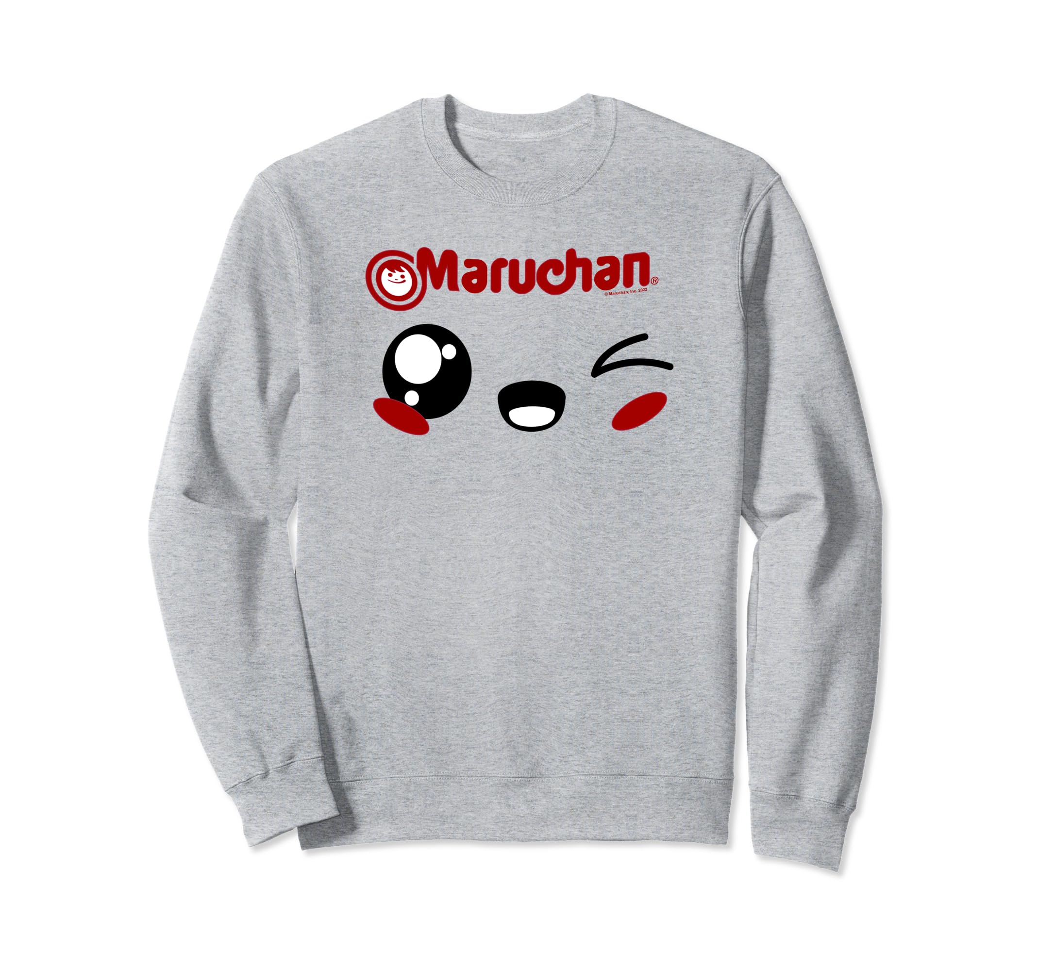 Maruchan Cute Winking Happy Face トレーナー