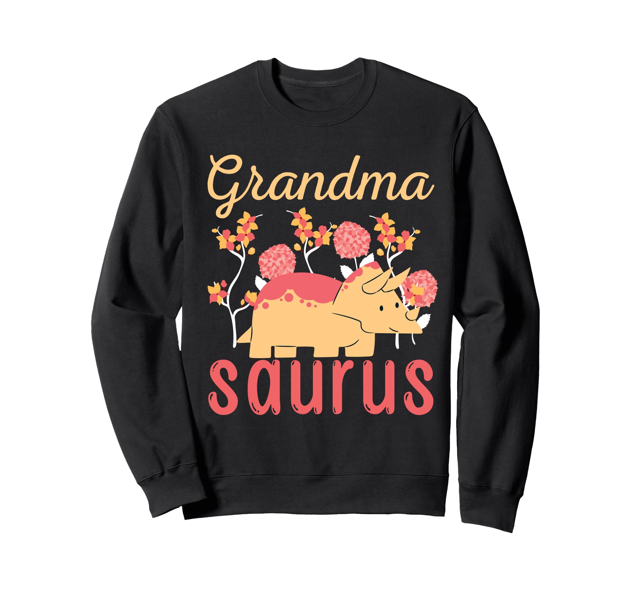 • Grandma Saurus。 黄色にオレンジ色の恐竜と花。 黄色と赤のフォントカラー。 • おばあちゃんにぴったりの恐竜のデザイン。 恐竜が大好きな、かっこいい、面白いおばあちゃんに最適です。 おばあちゃんやおばあちゃんの皆様にぴったりのデザイン。