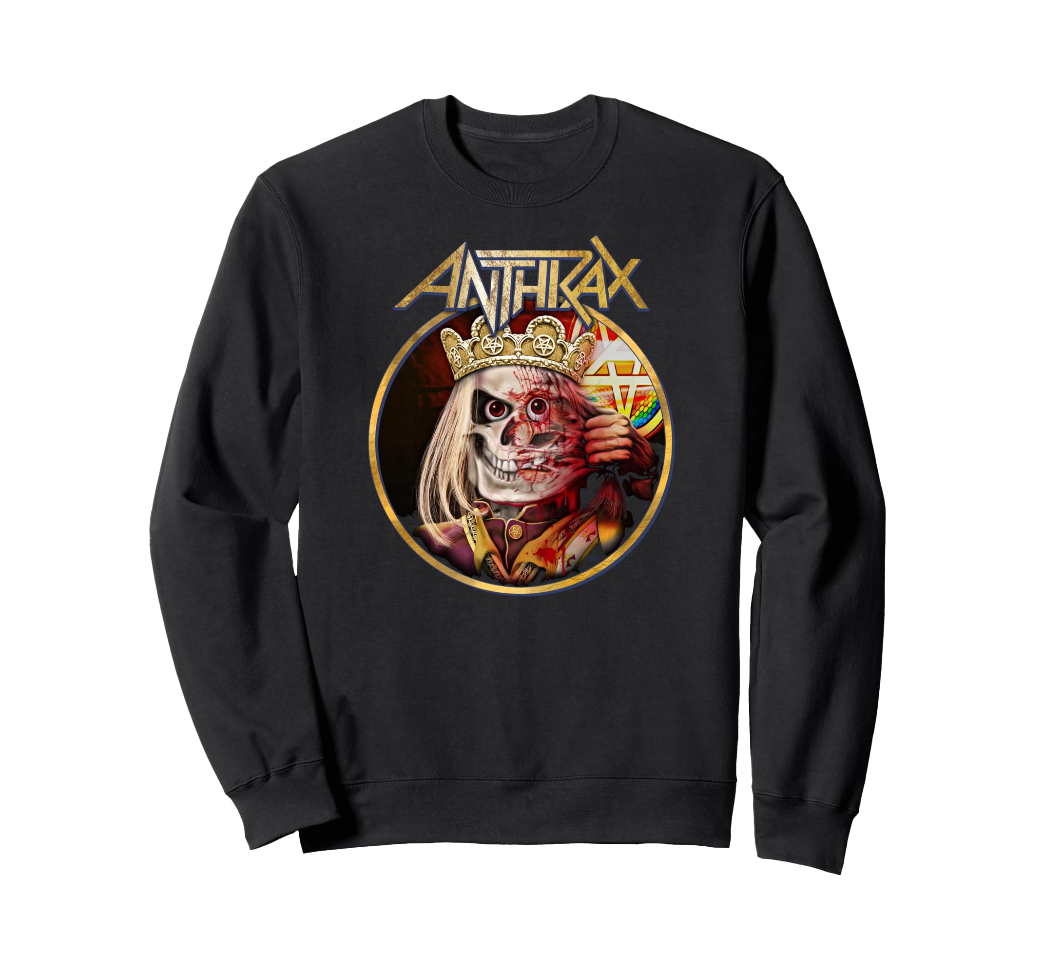 Anthrax King Not Man Mask トレーナー
