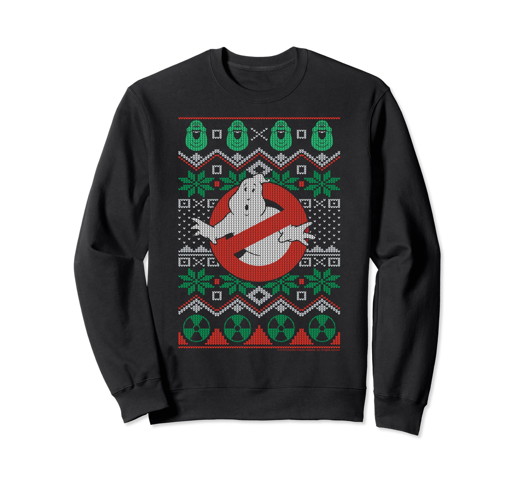 Ghostbusters Ugly Sweater Collage Knit 트레이너