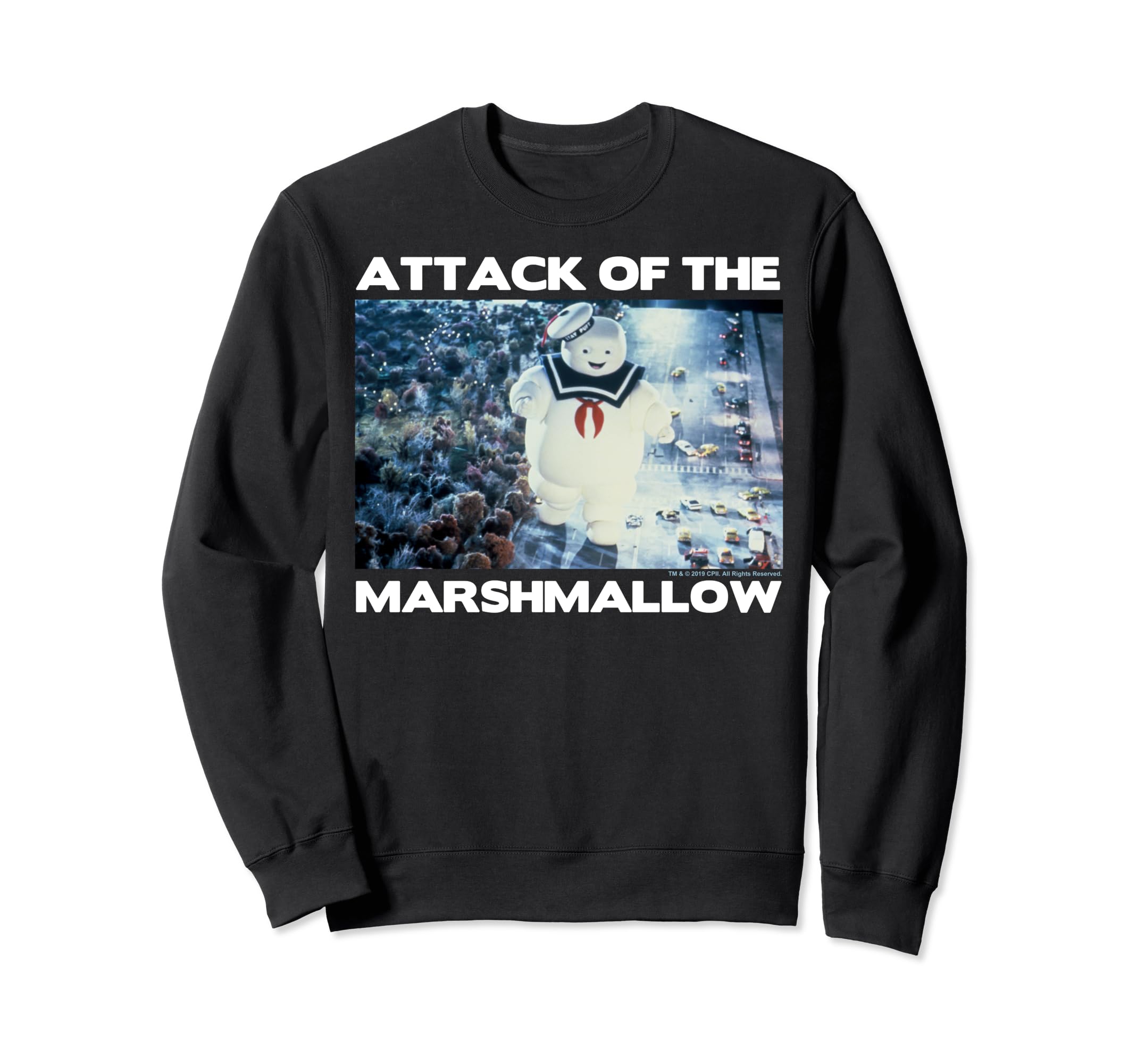 Ghostbusters Attack Of The Marshmallow Photo トレーナー