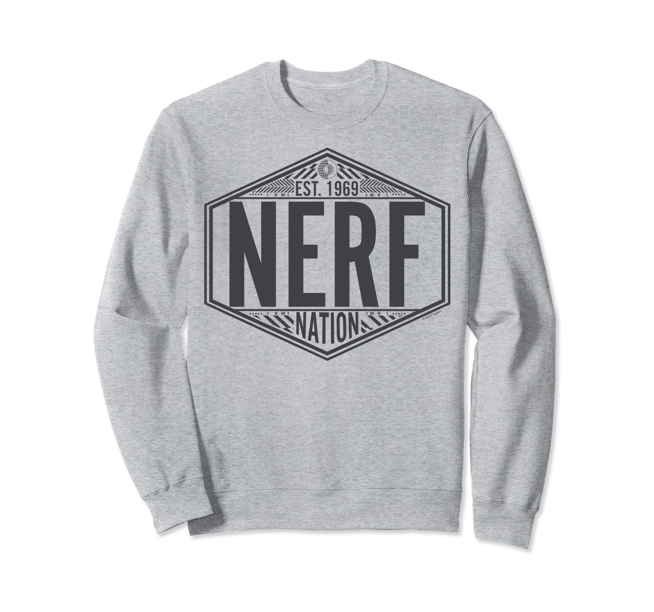 Nerf Nation Est 1969 Neon Badge トレーナー