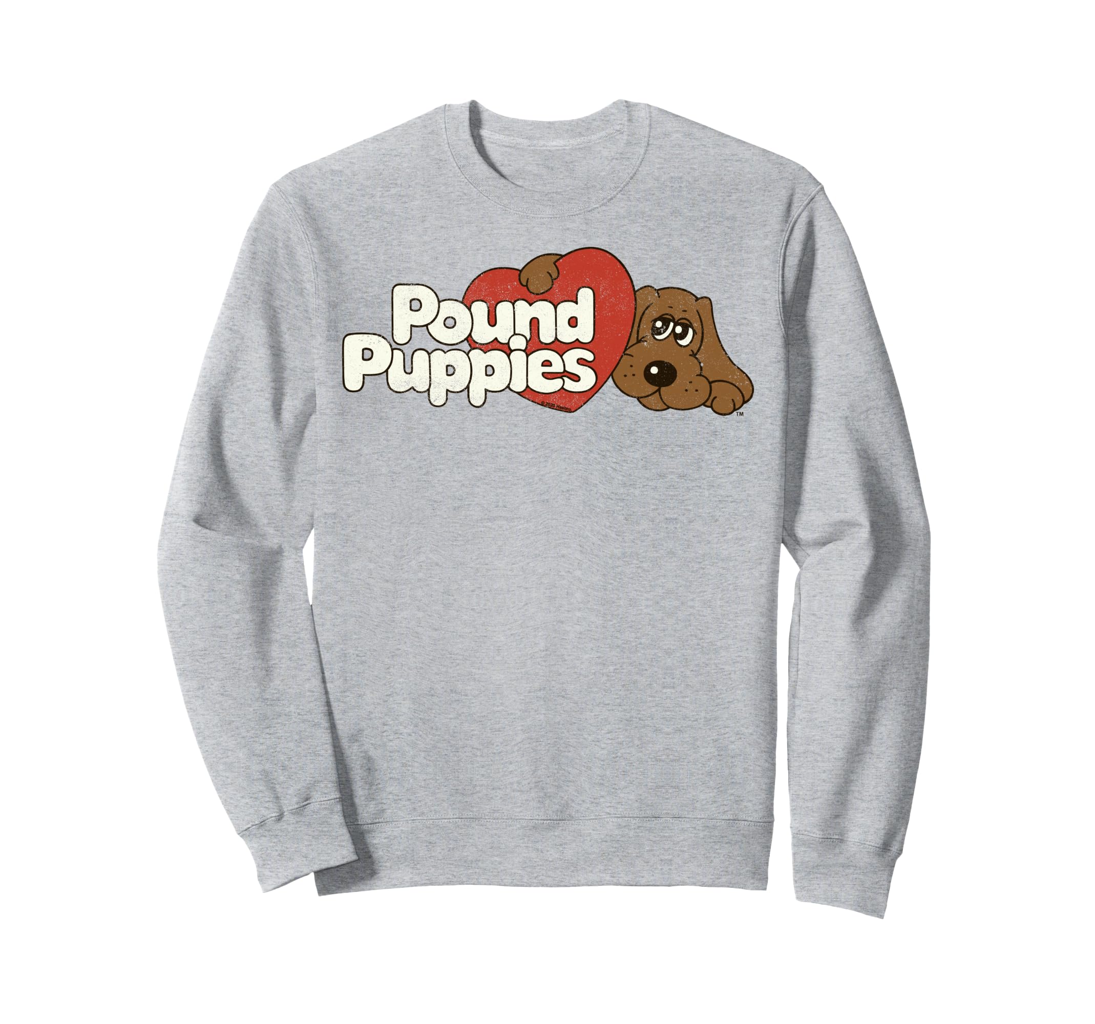 Pound Puppies Big Heart Vintage Logo トレーナー