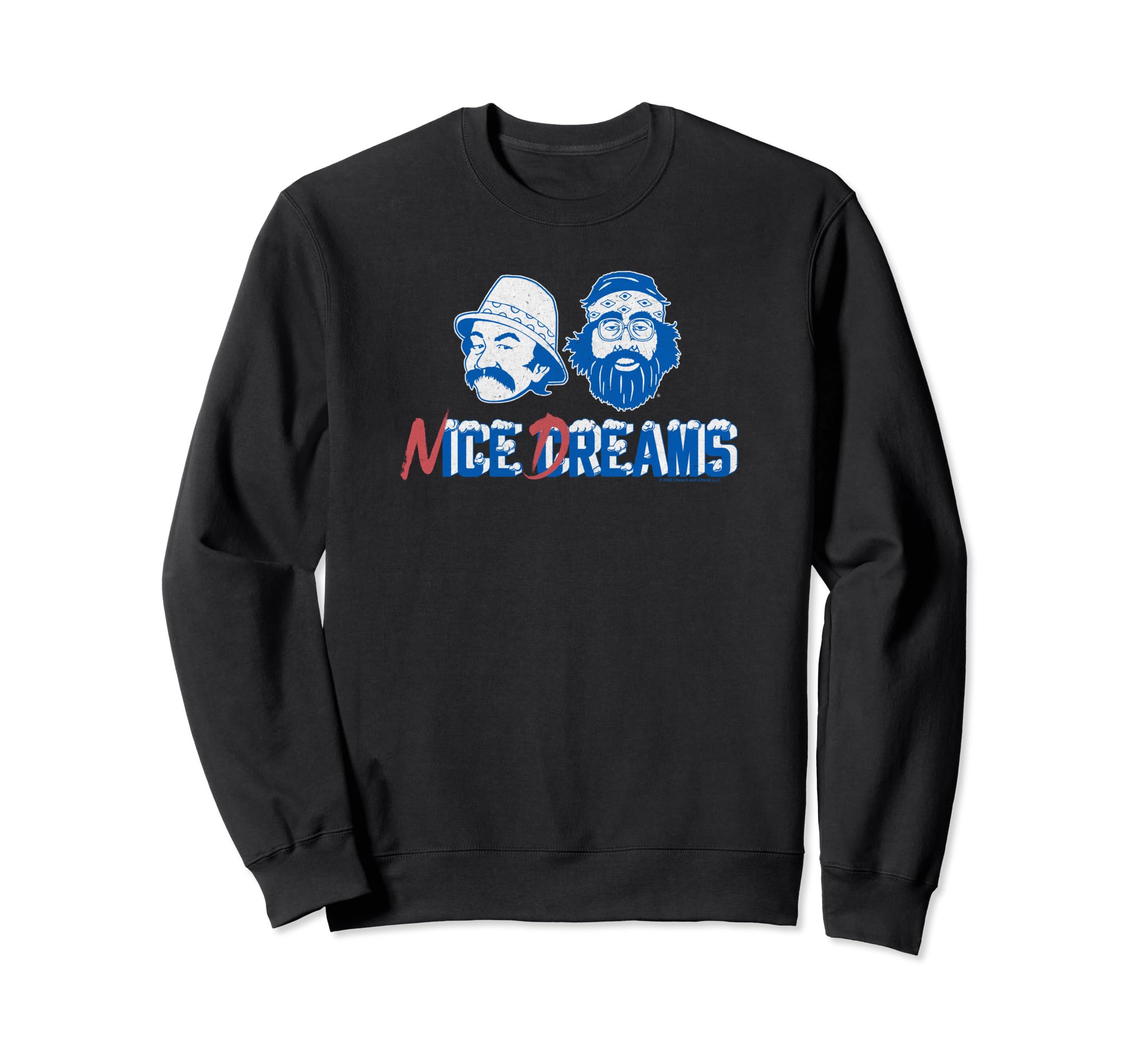 Cheech & Chong Nice Dreams Ice Cream Style Logo トレーナー