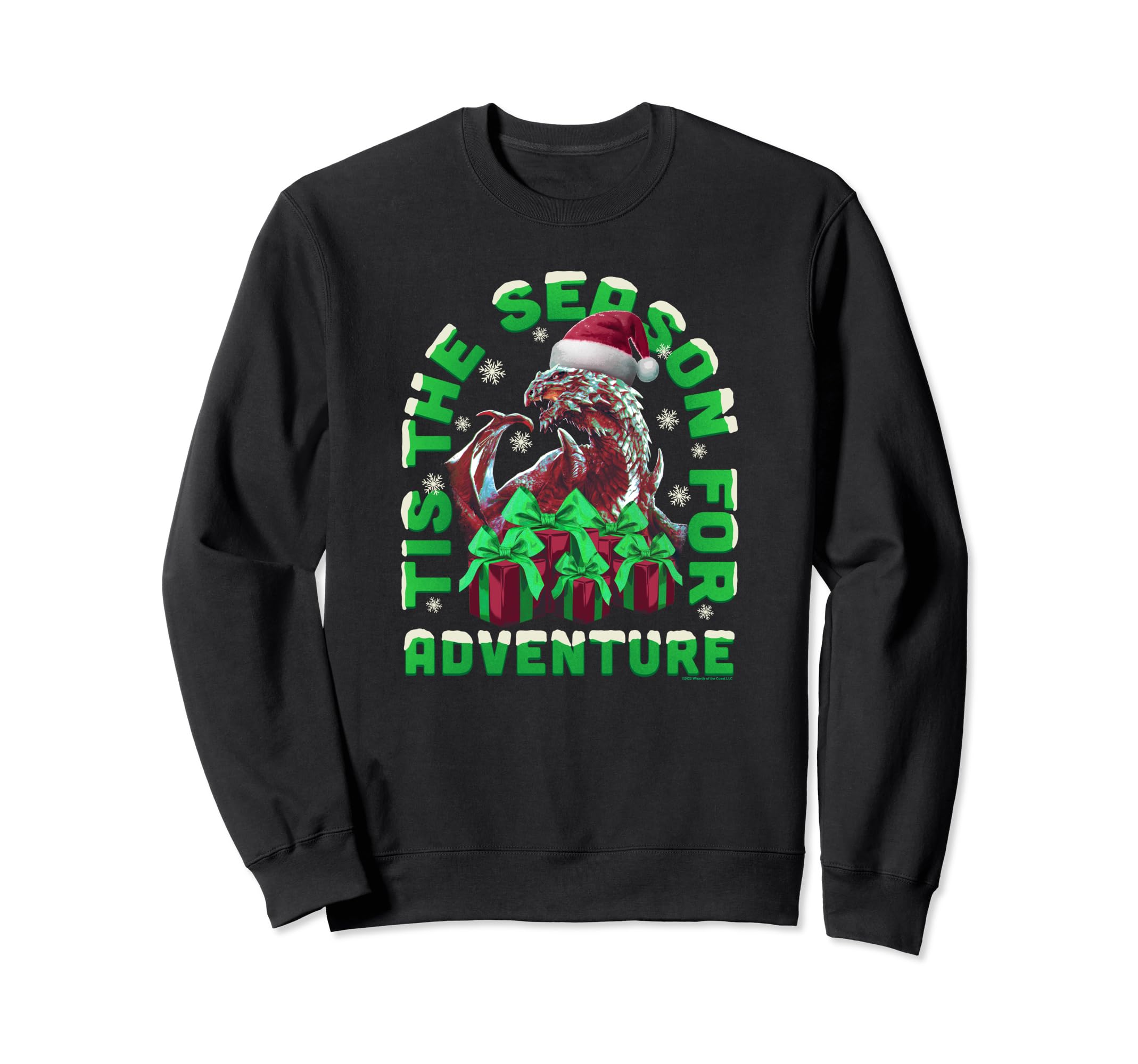 Dungeons & Dragons Christmas Dragon Tis The Season トレーナー