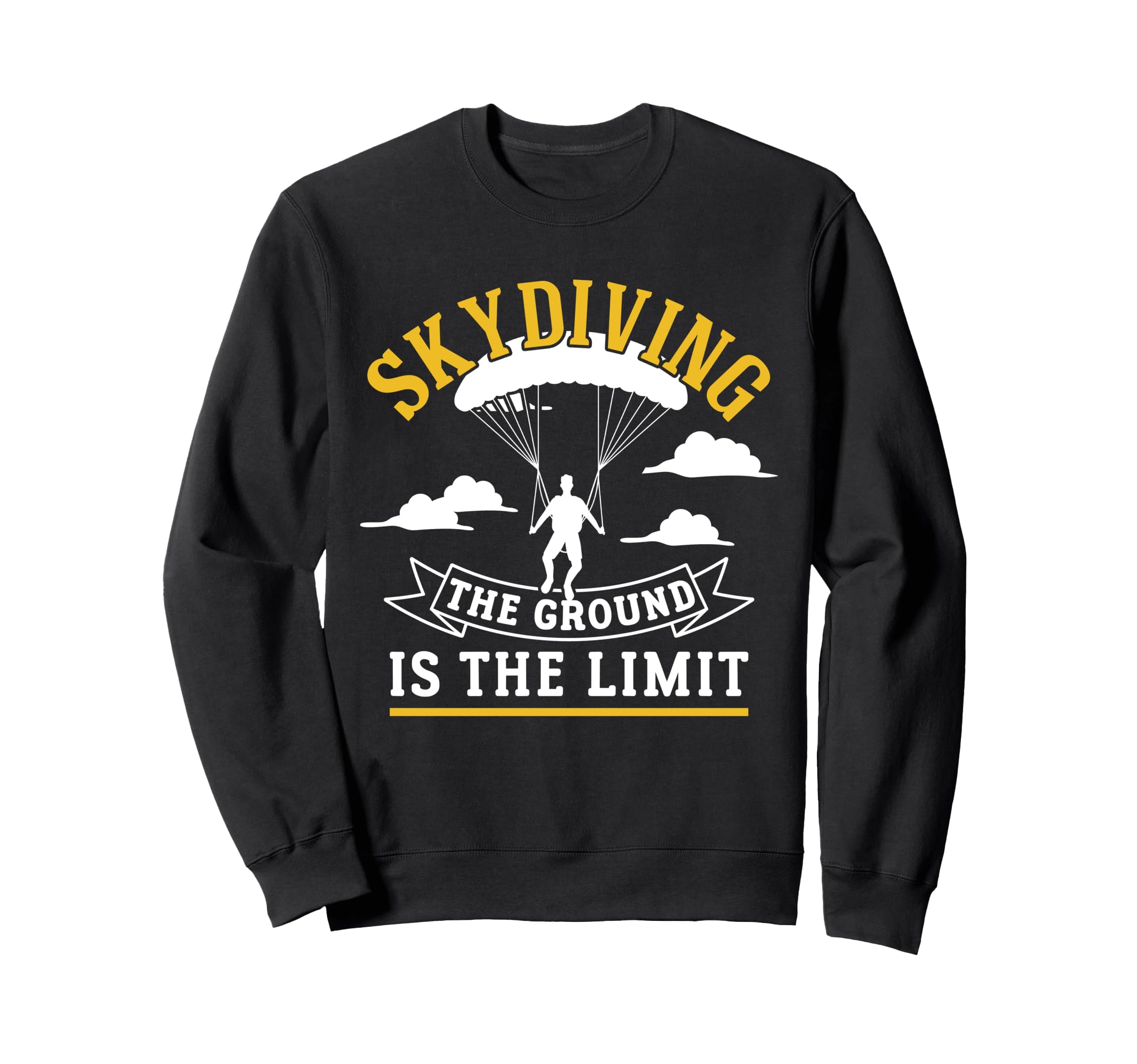 Skydiving Ground Is The Limit パラグライダーデザイン トレーナー
